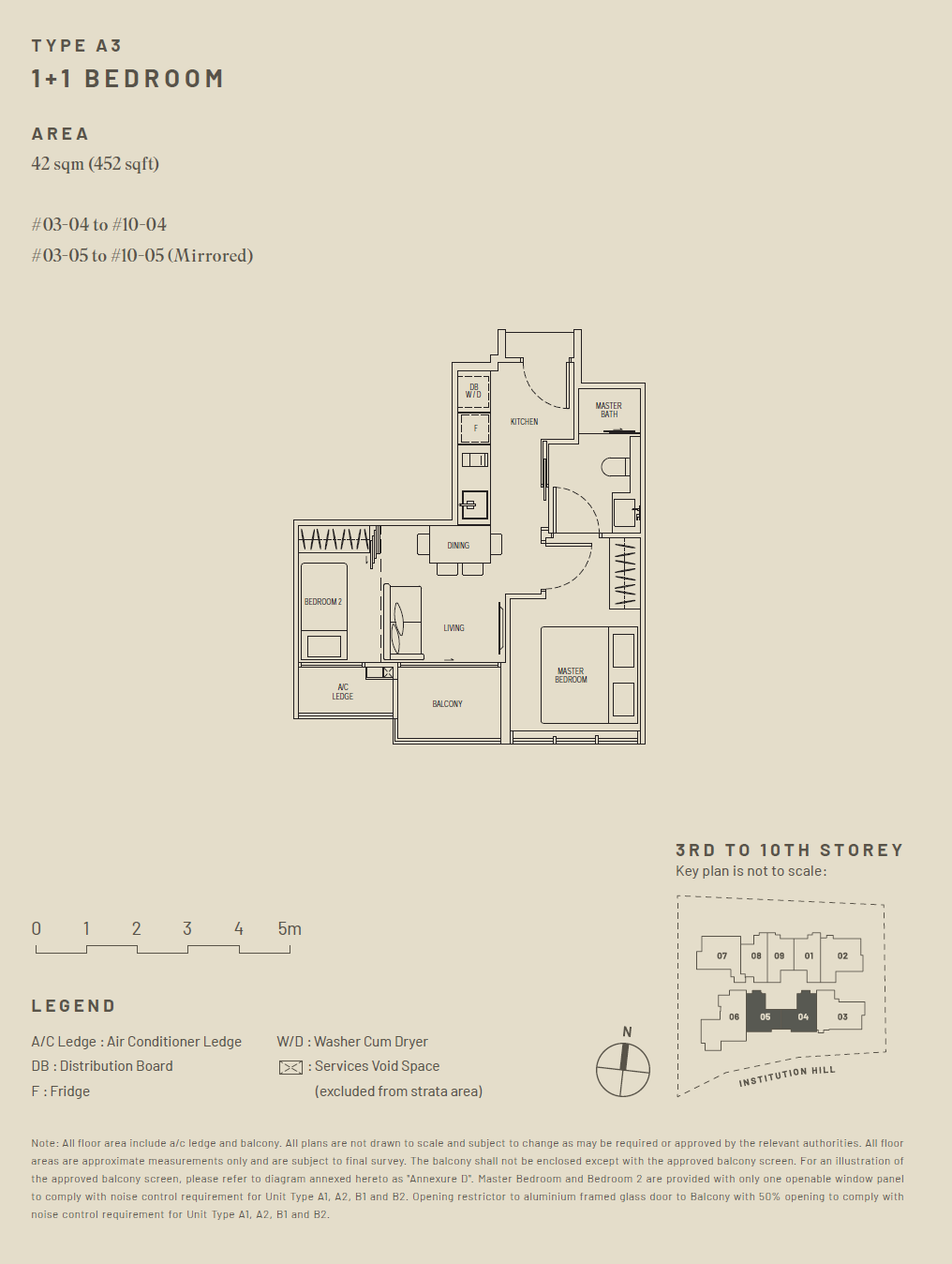 Hill House A3 户型图