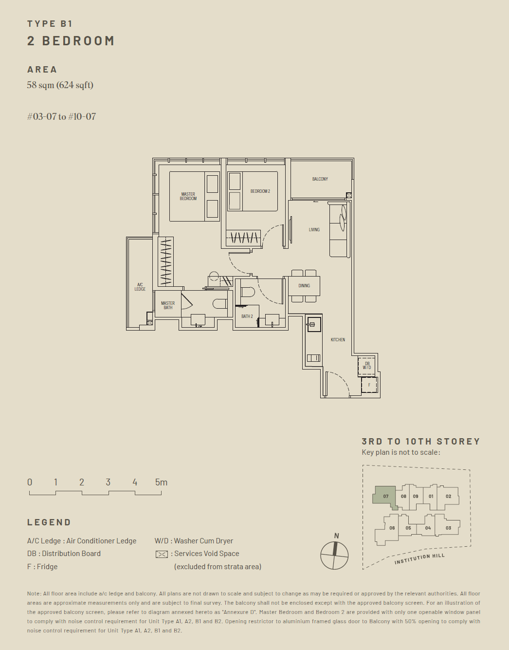 Hill House B1 户型图
