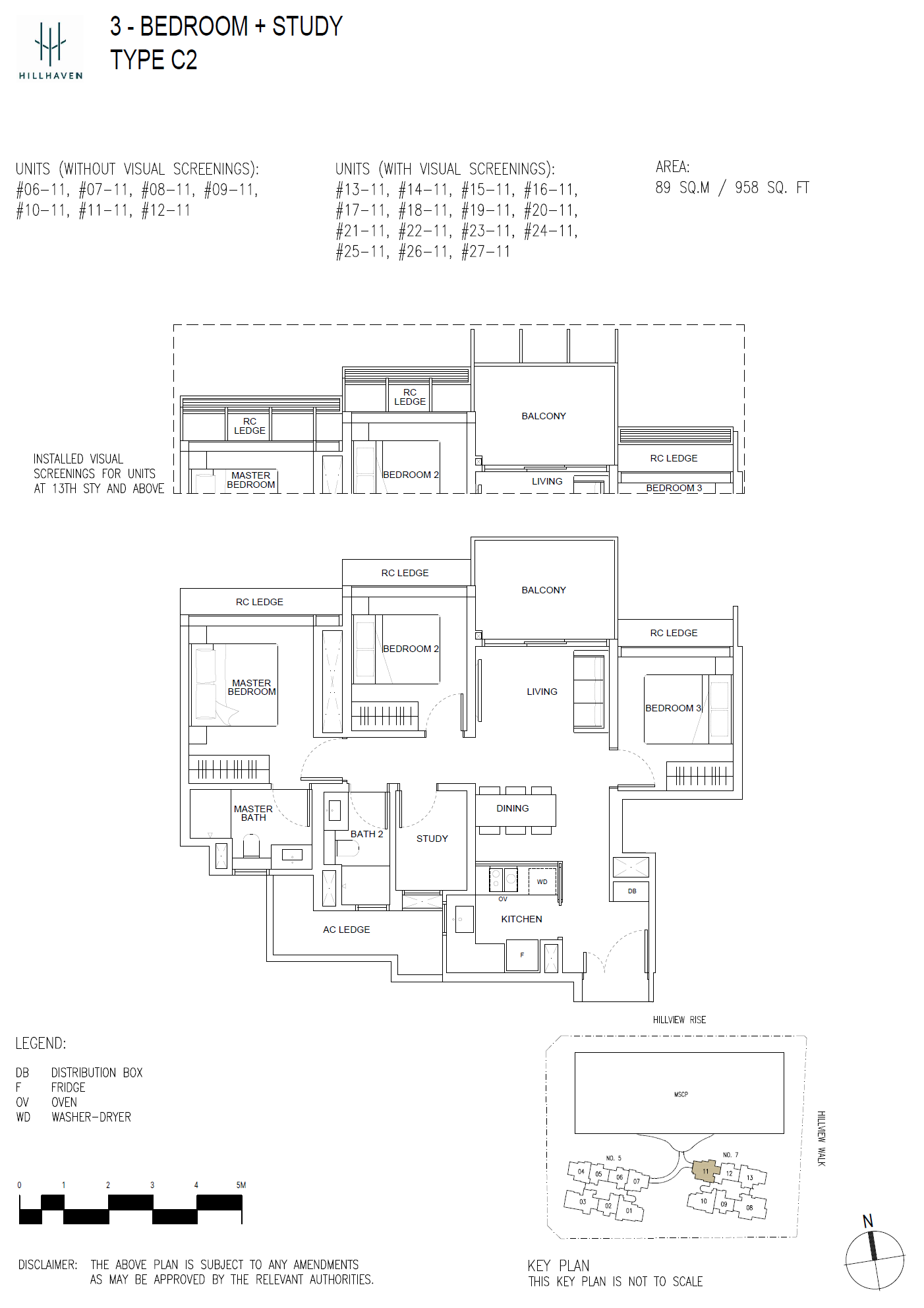 Hillhaven C2 floor plan