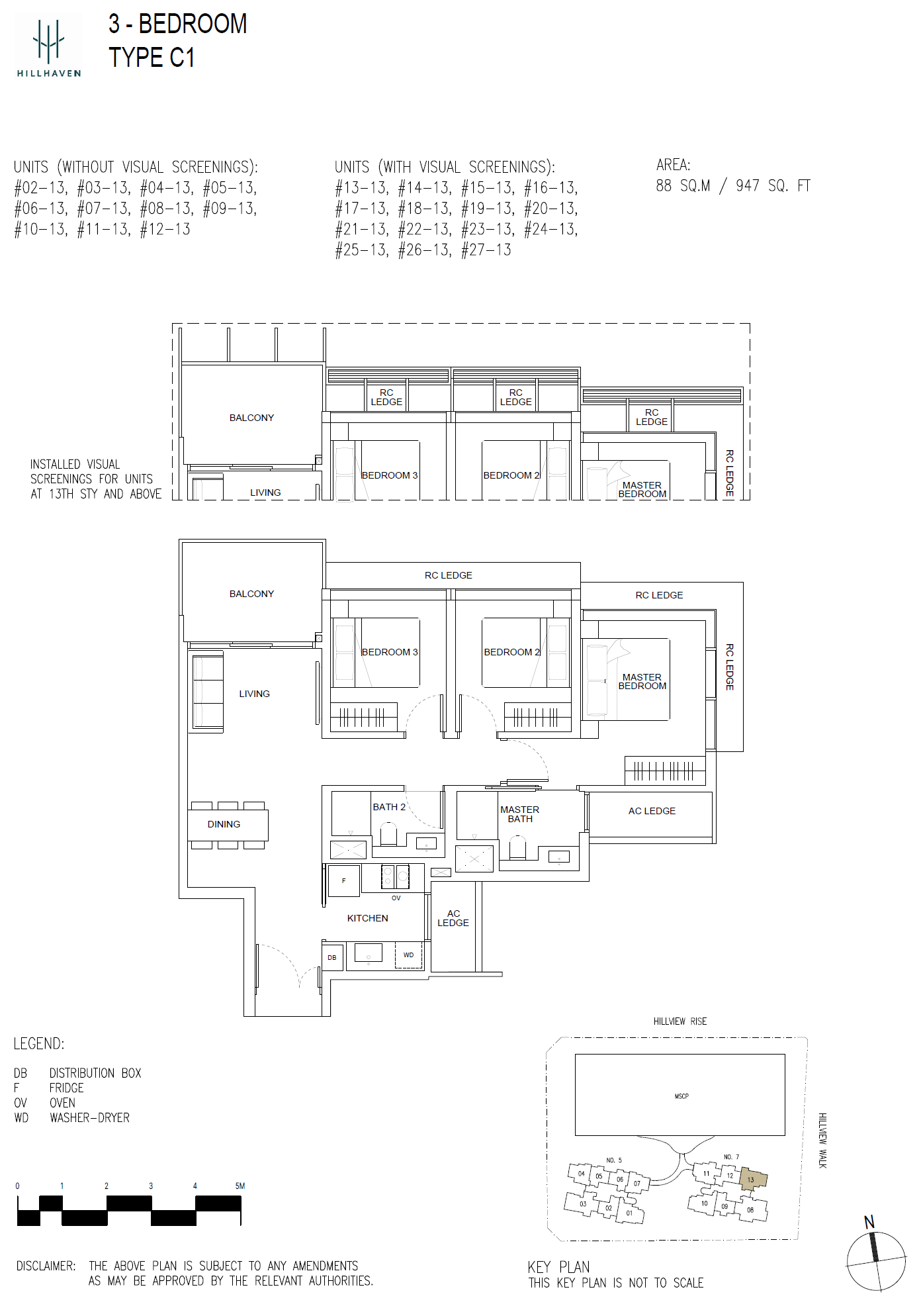 Hillhaven C1 floor plan