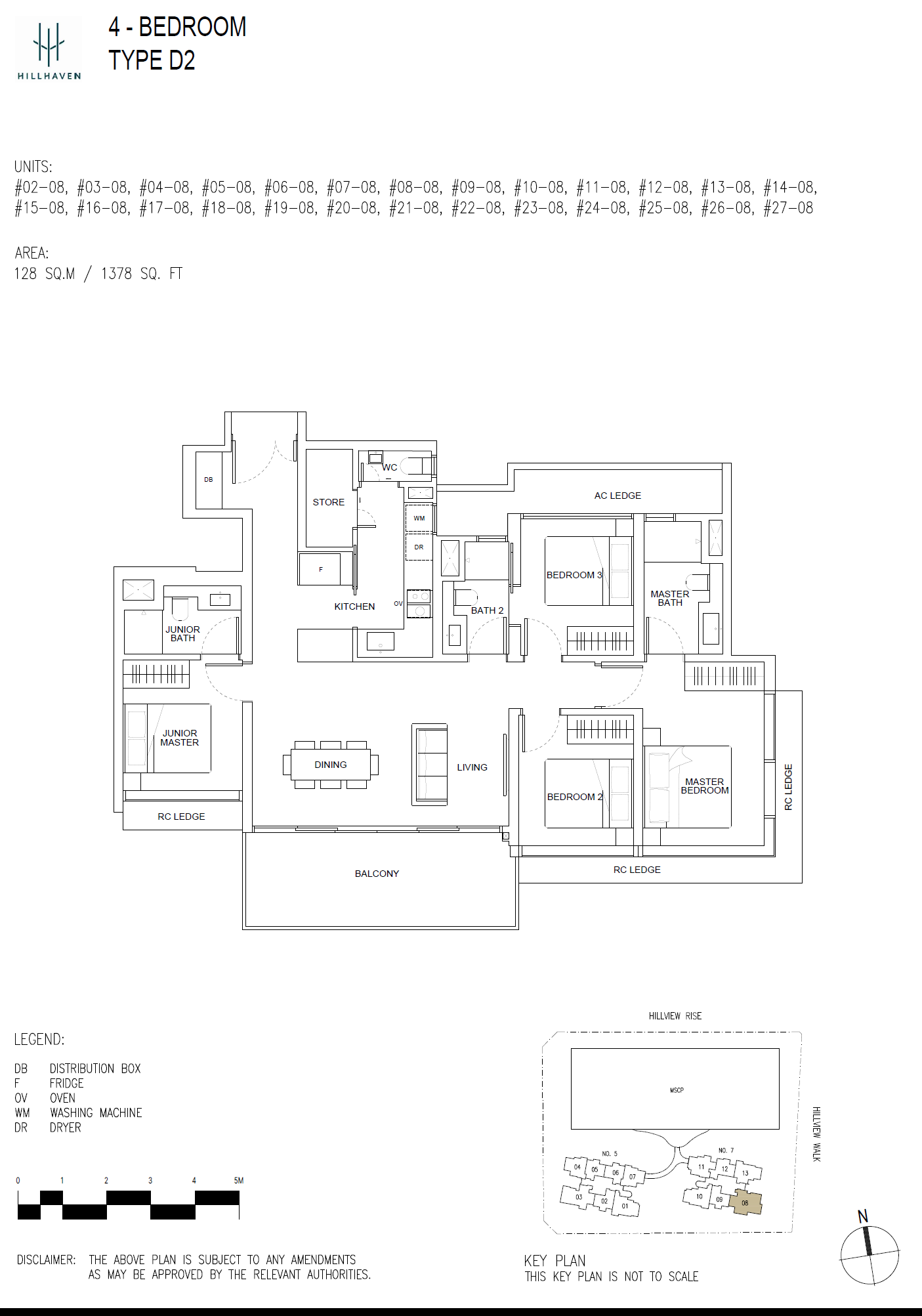 Hillhaven D2 floor plan