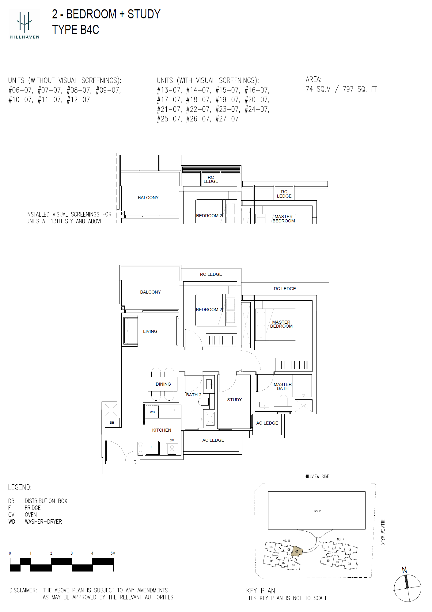 Hillhaven B4C floor plan