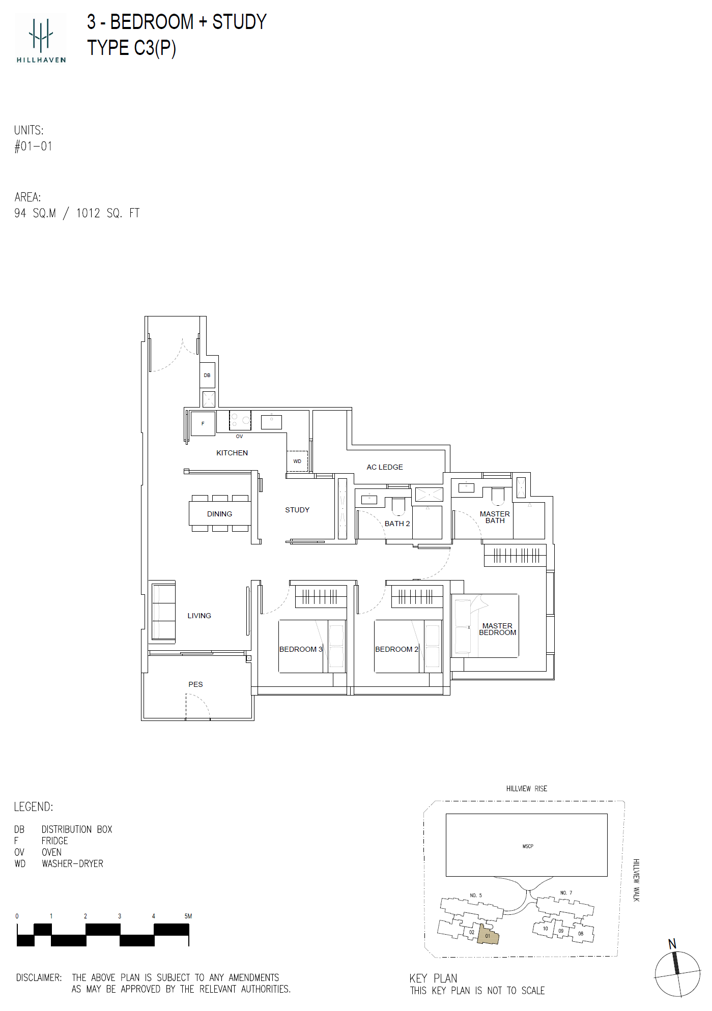 Hillhaven C3(P) floor plan