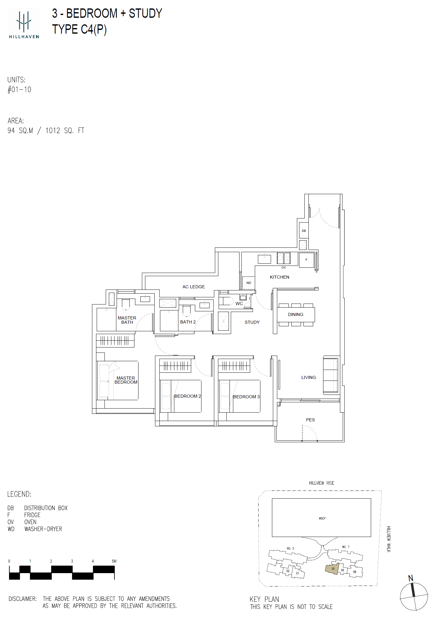 Hillhaven C4(P) floor plan