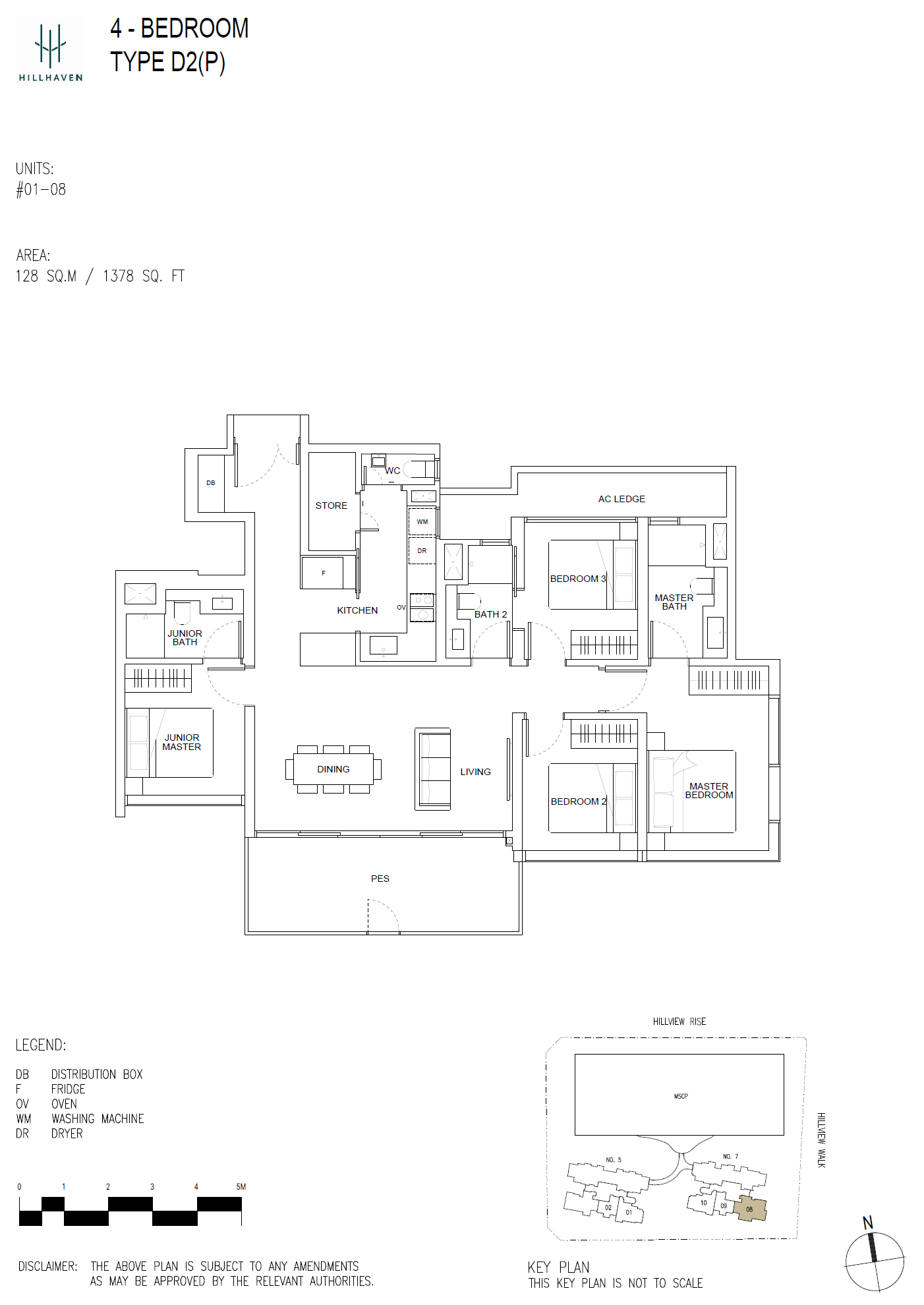 Hillhaven D2(P) floor plan
