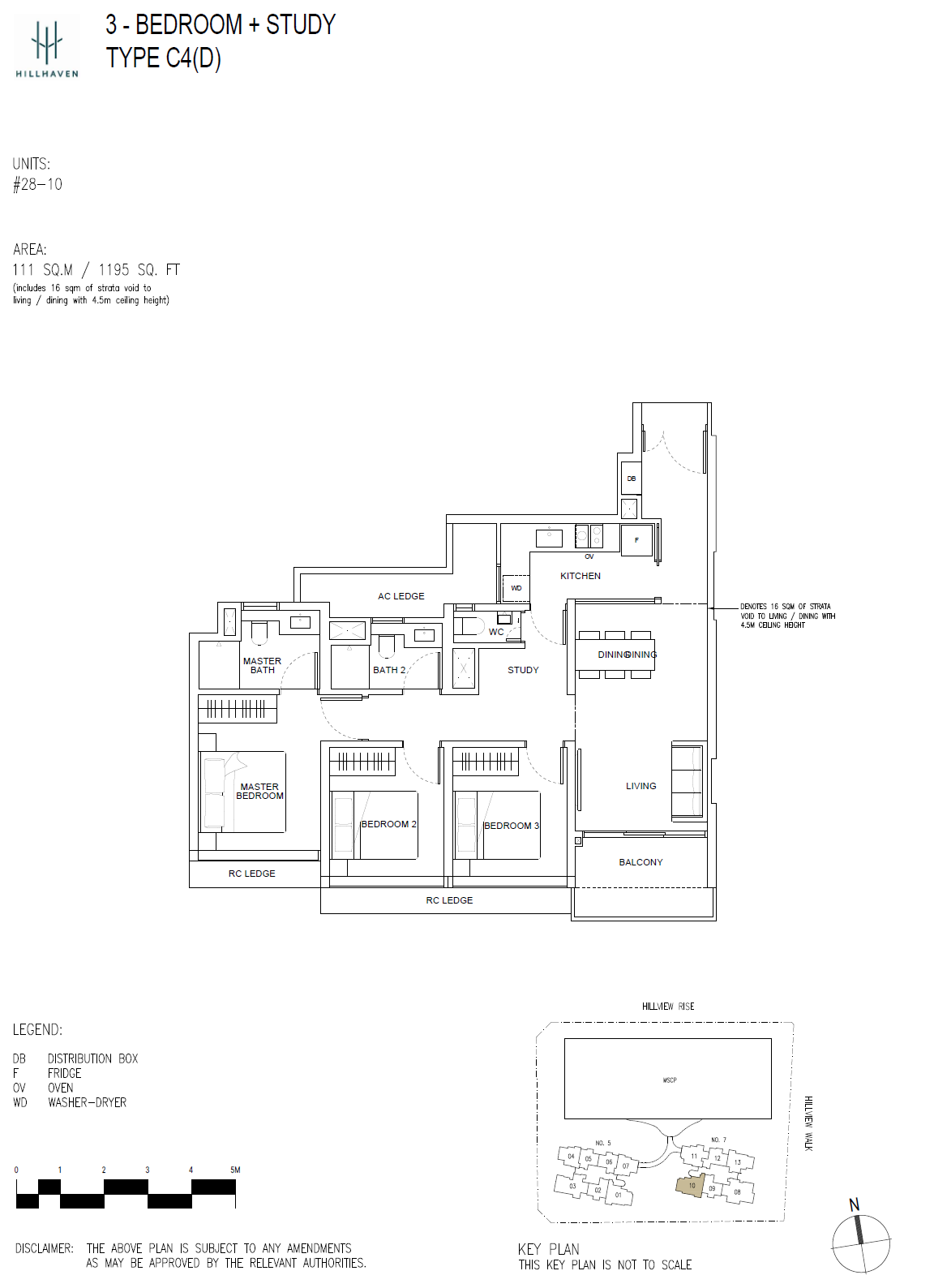 Hillhaven C4(D) floor plan