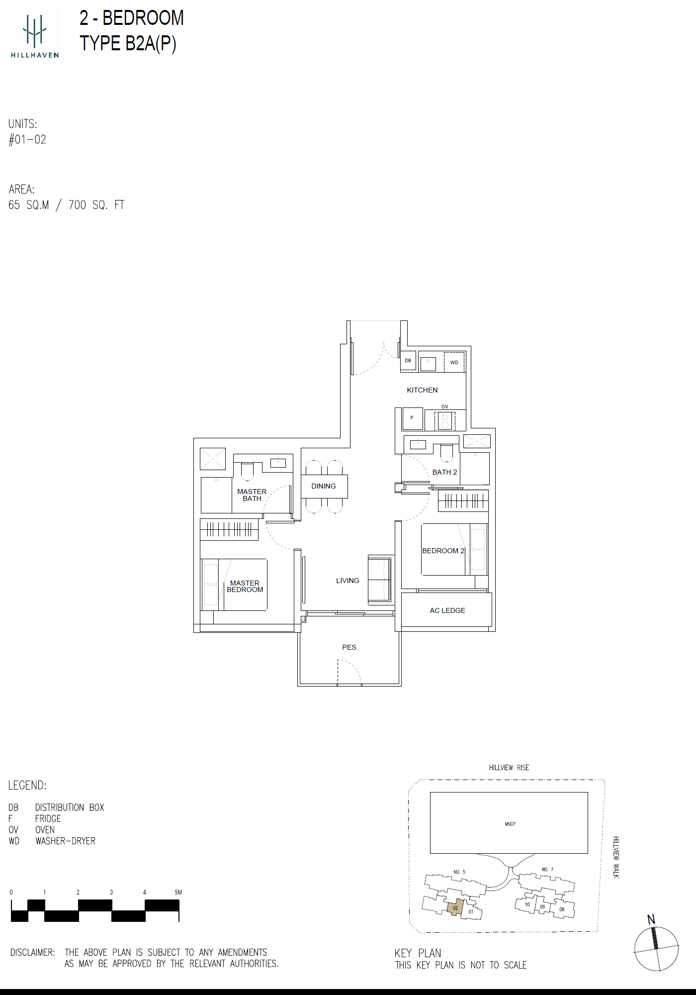 Hillhaven B2A(P) floor plan