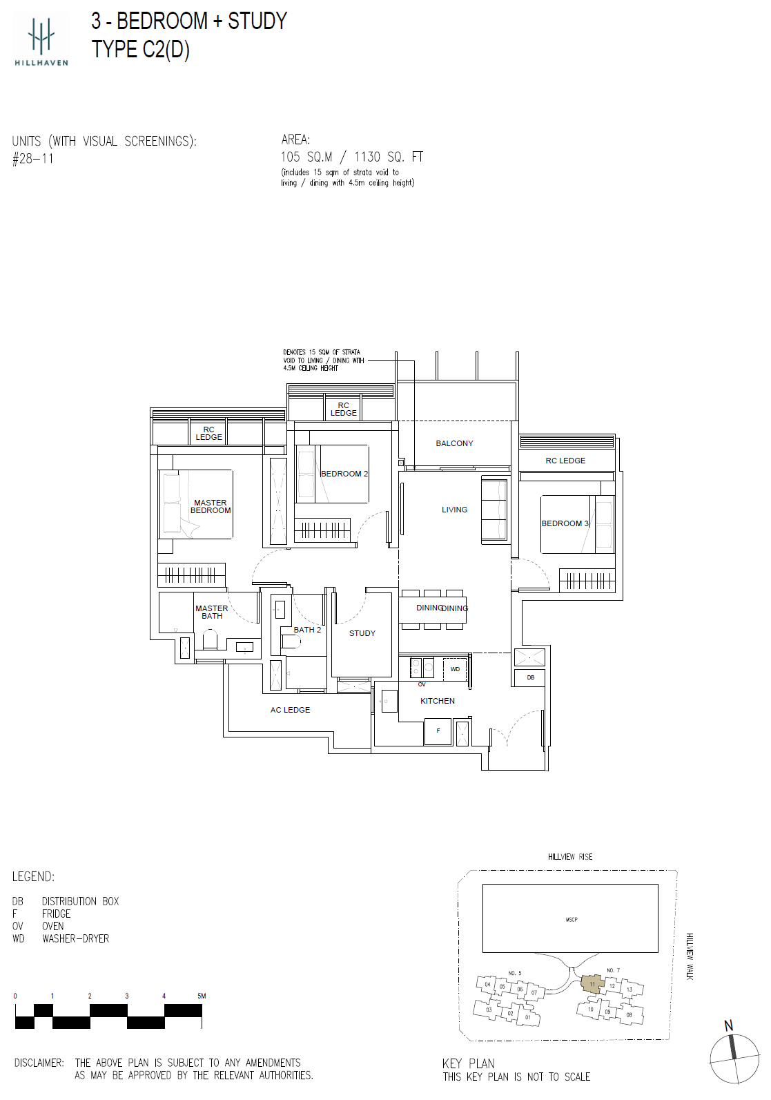 Hillhaven C2(D) floor plan