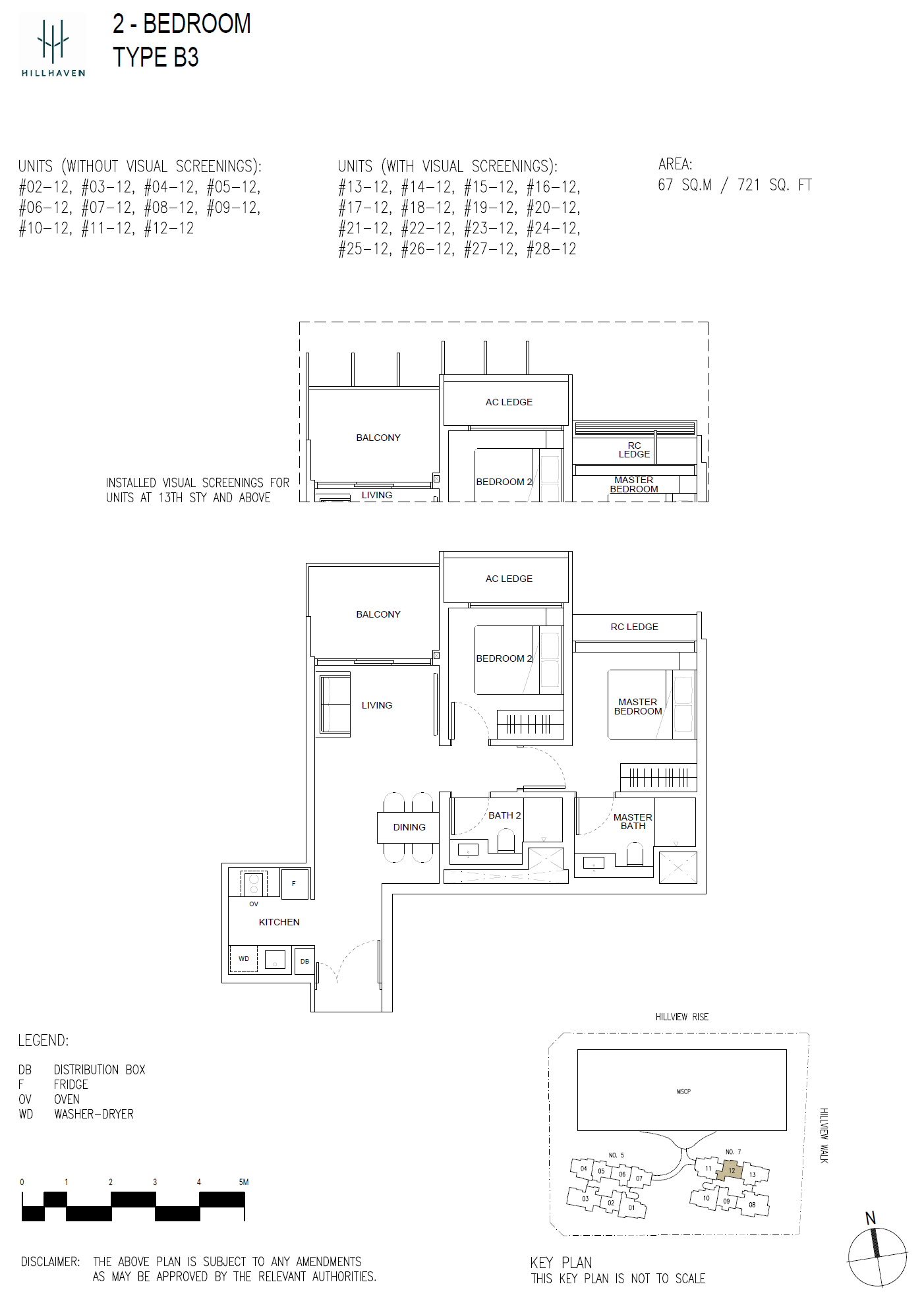 Hillhaven B3 floor plan