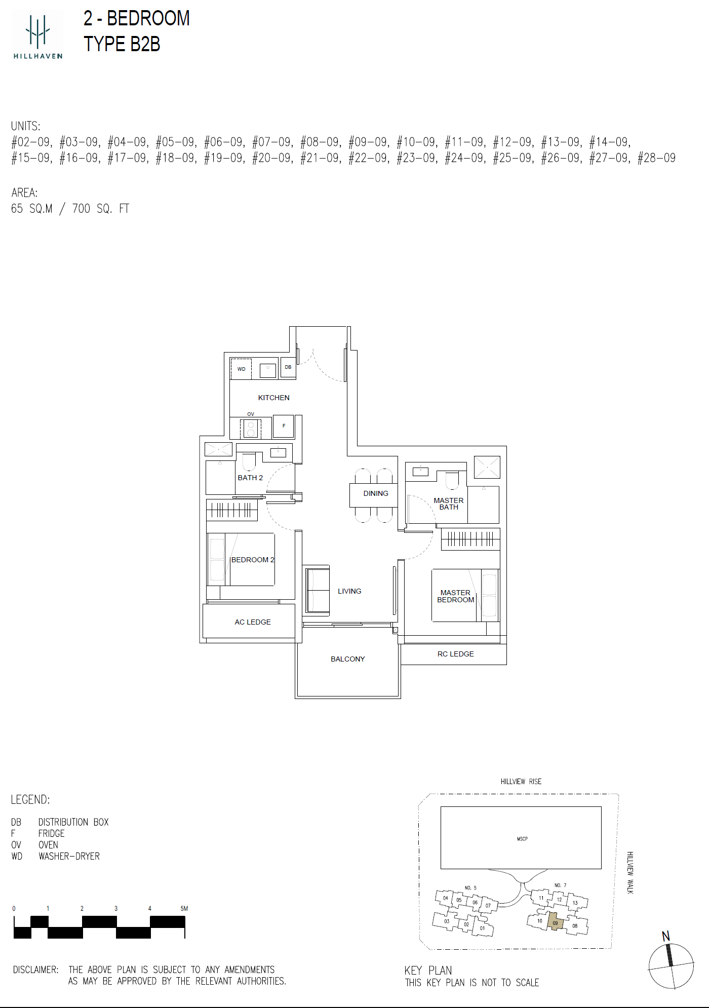 Hillhaven B2B floor plan