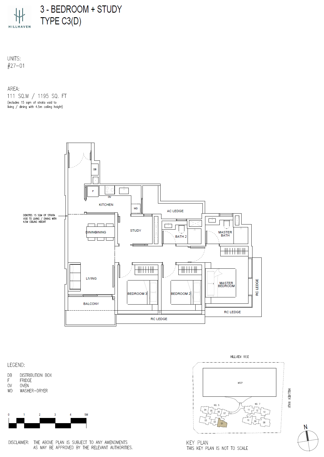 Hillhaven C3(D) floor plan