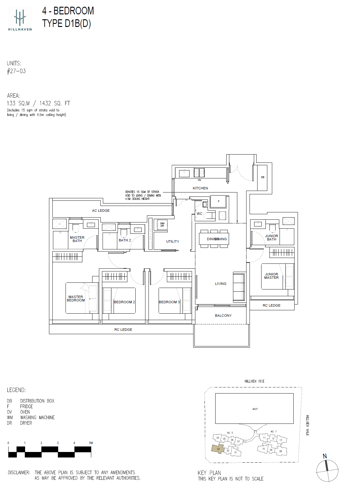 Hillhaven D1B(D) floor plan