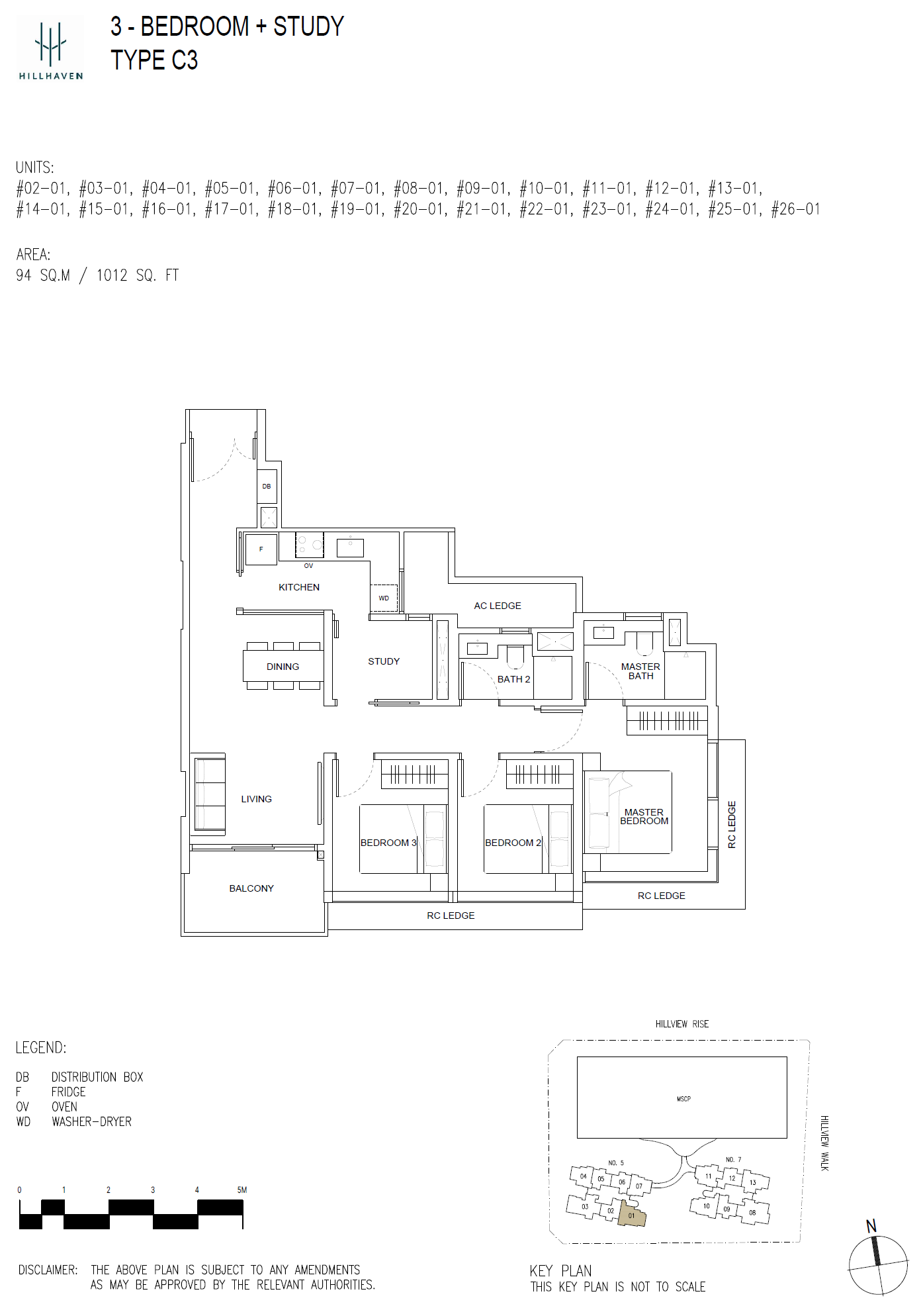Hillhaven C3 floor plan
