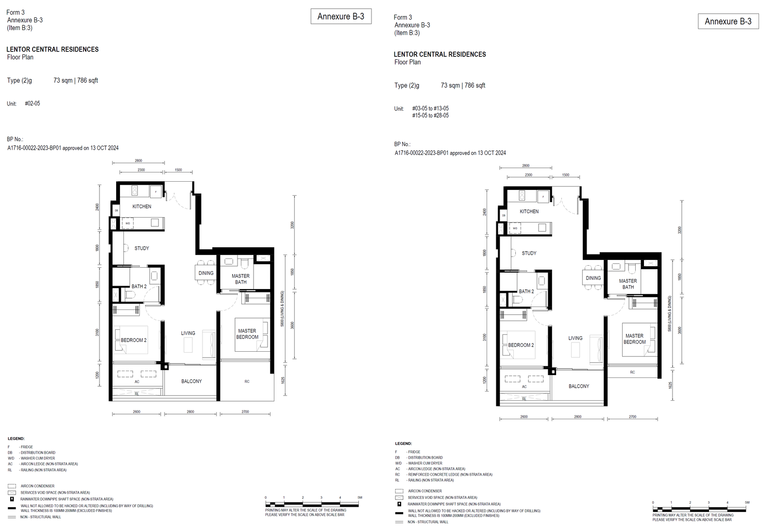 Lentor Central Residences floor plan