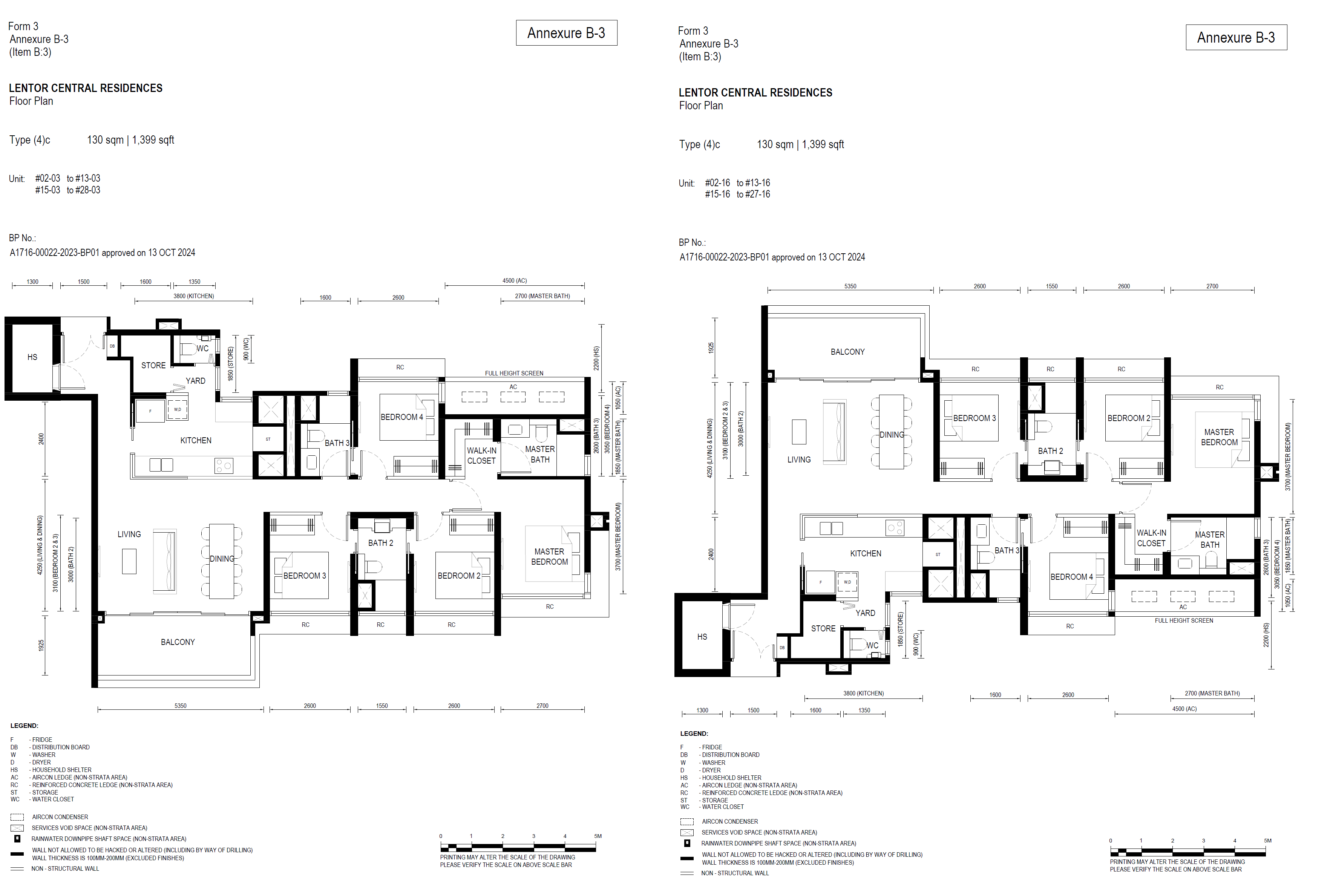 Lentor Central Residences floor plan