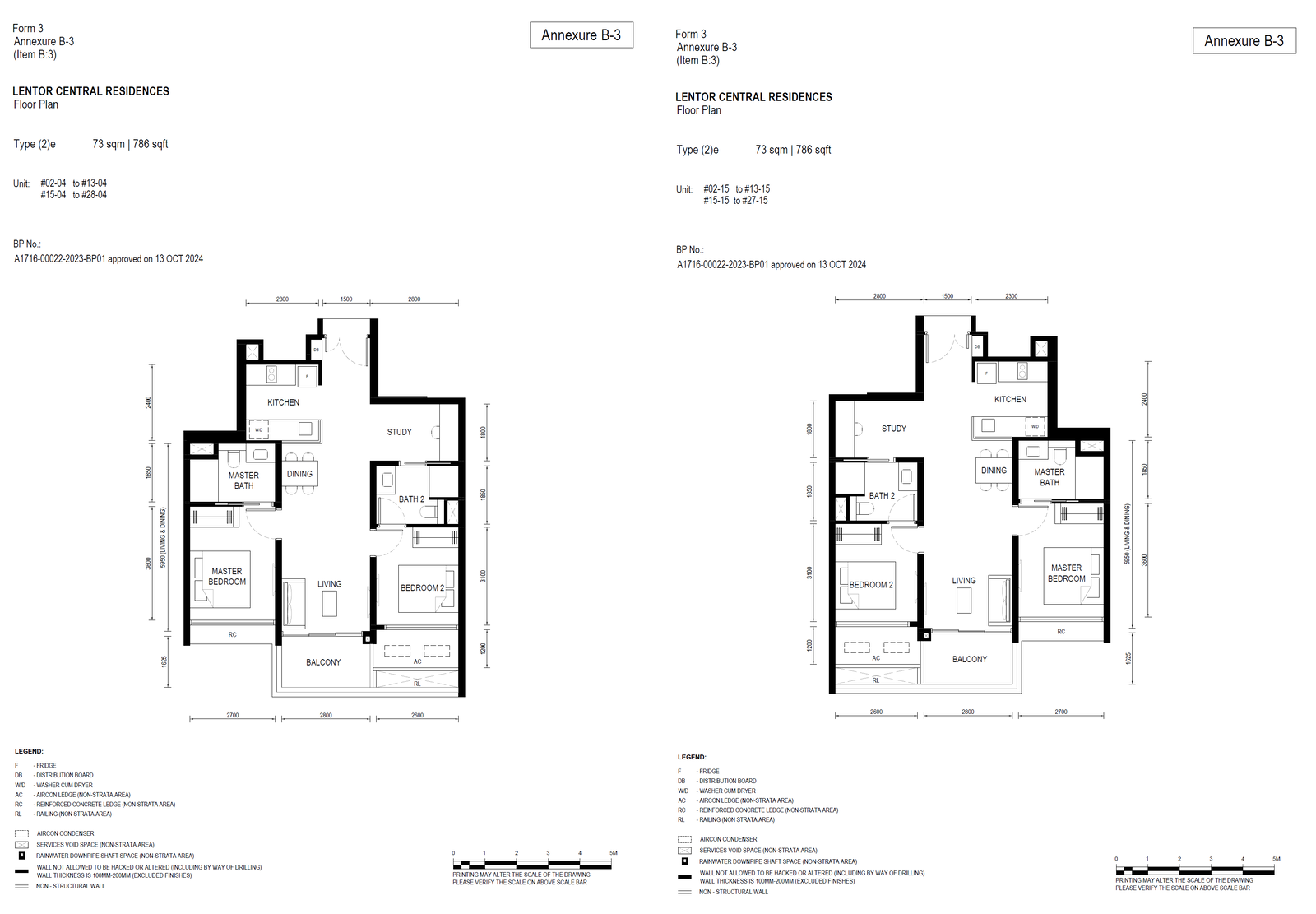 Lentor Central Residences floor plan
