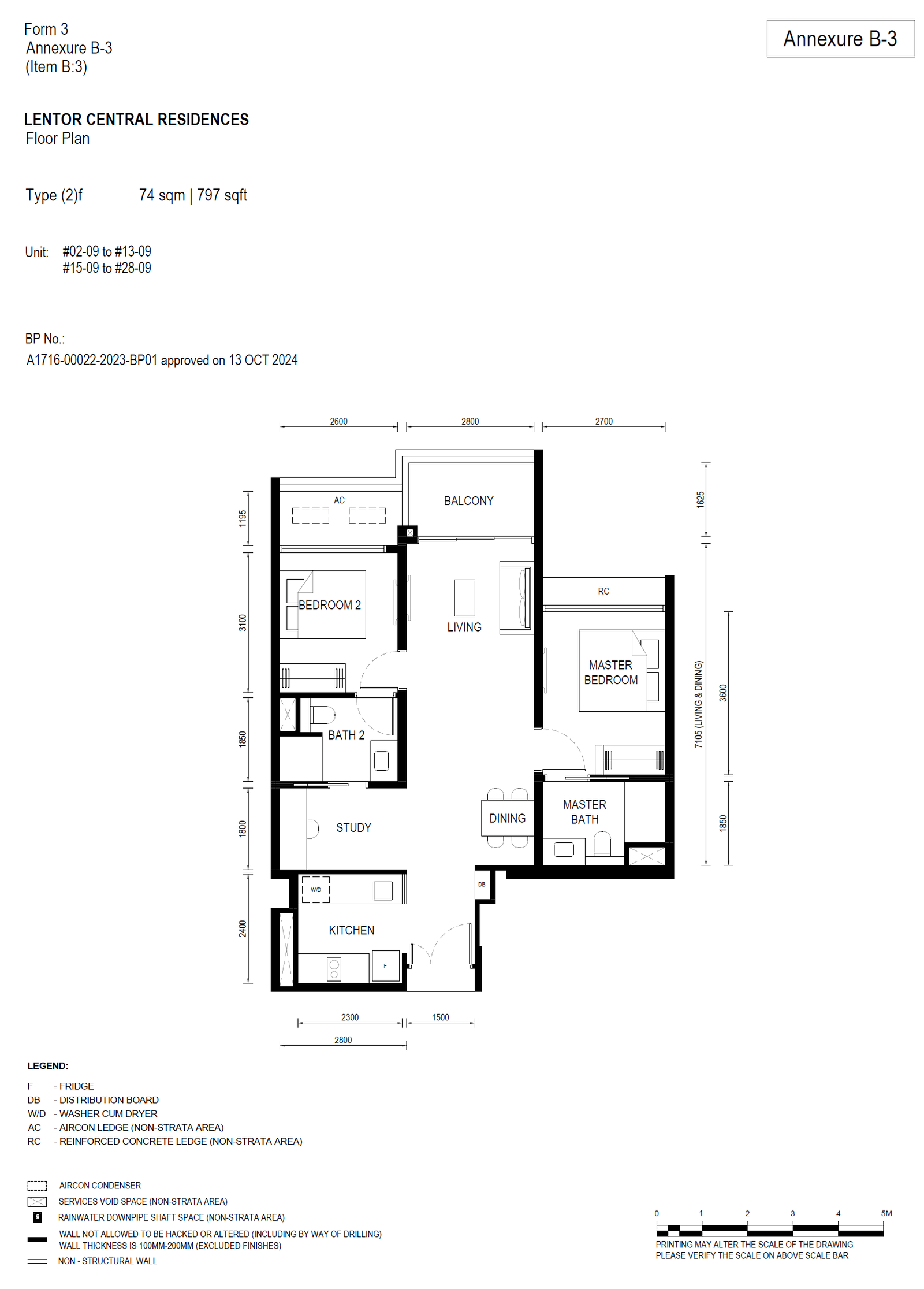 Lentor Central Residences floor plan