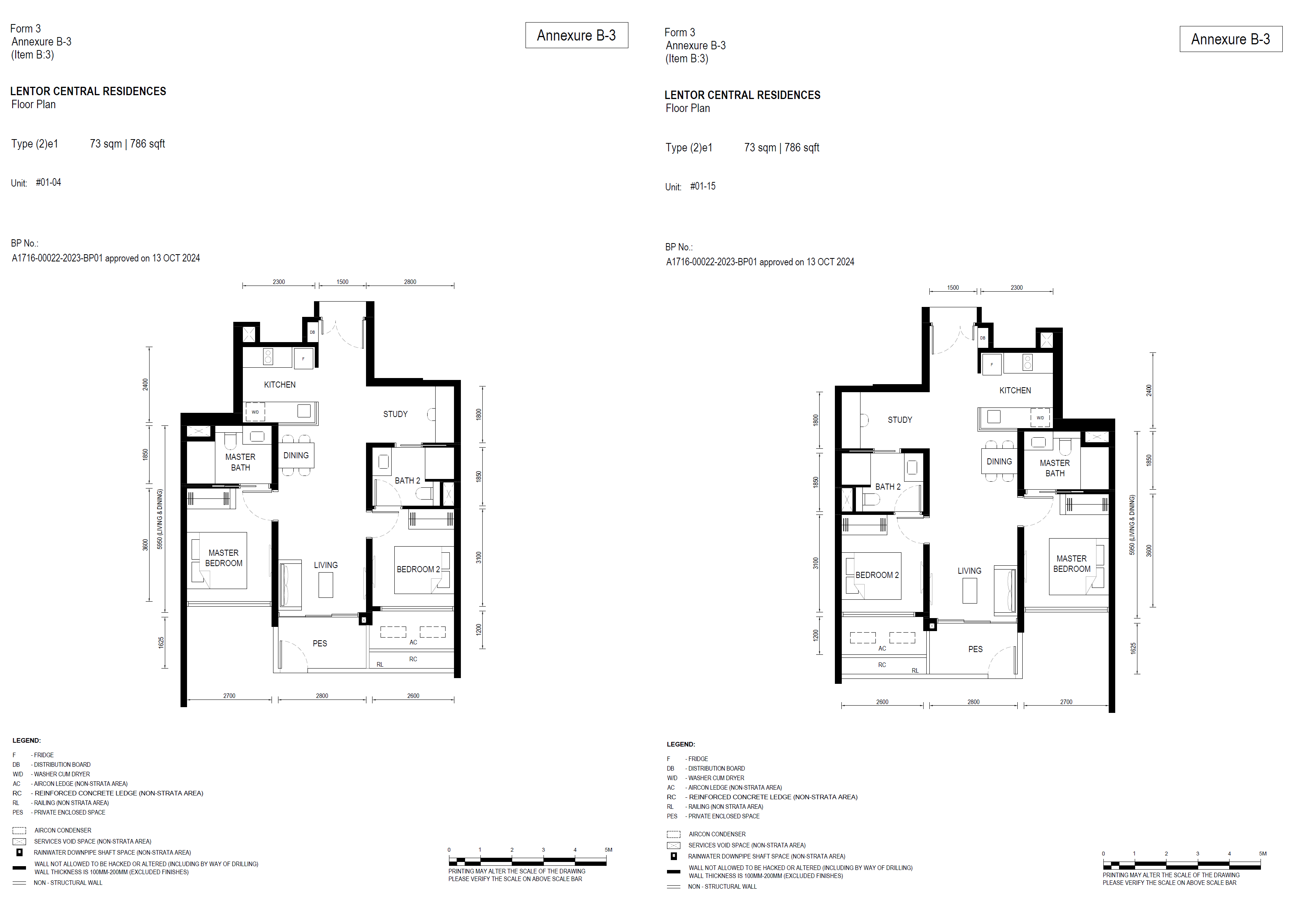 Lentor Central Residences floor plan