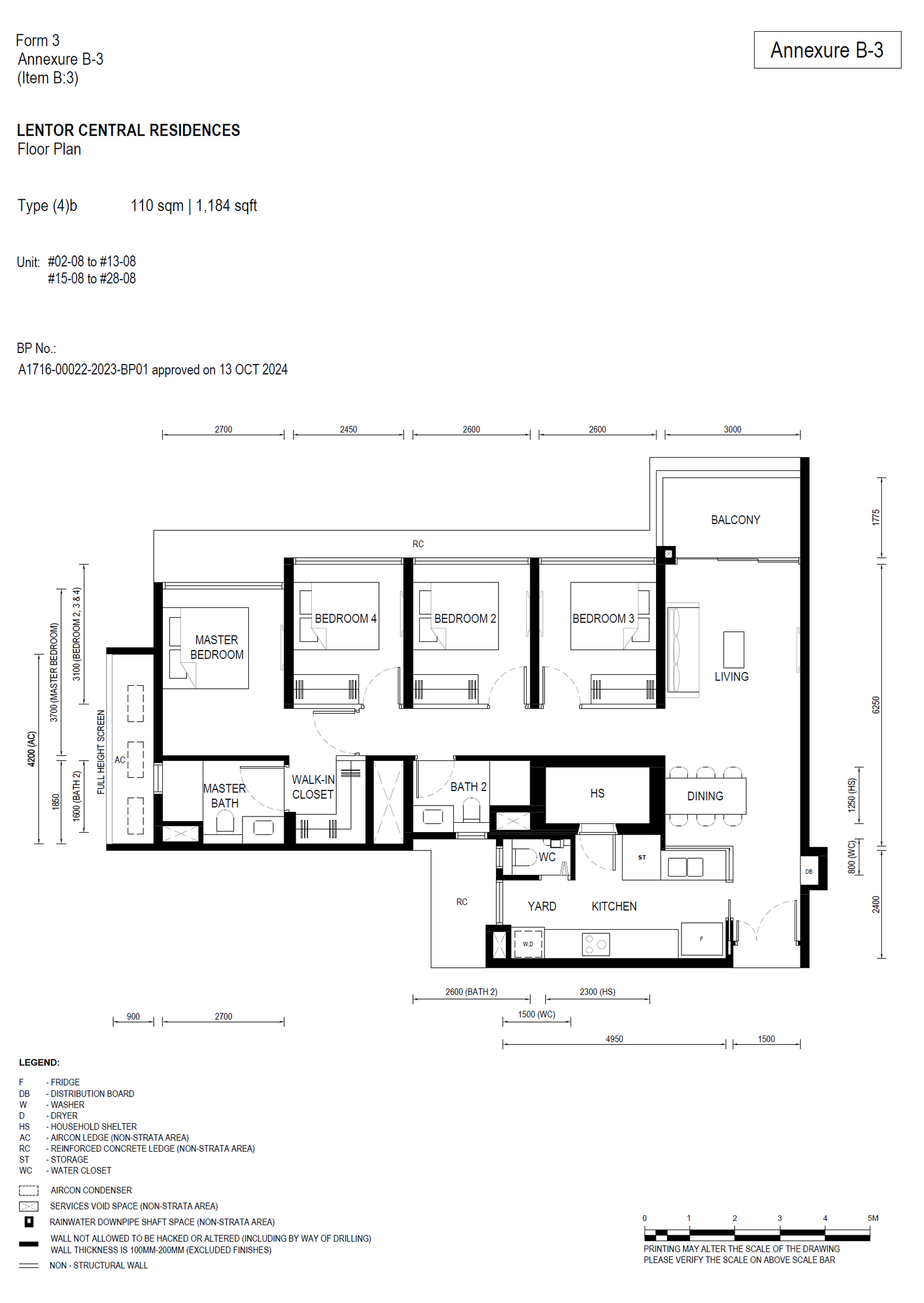 Lentor Central Residences floor plan