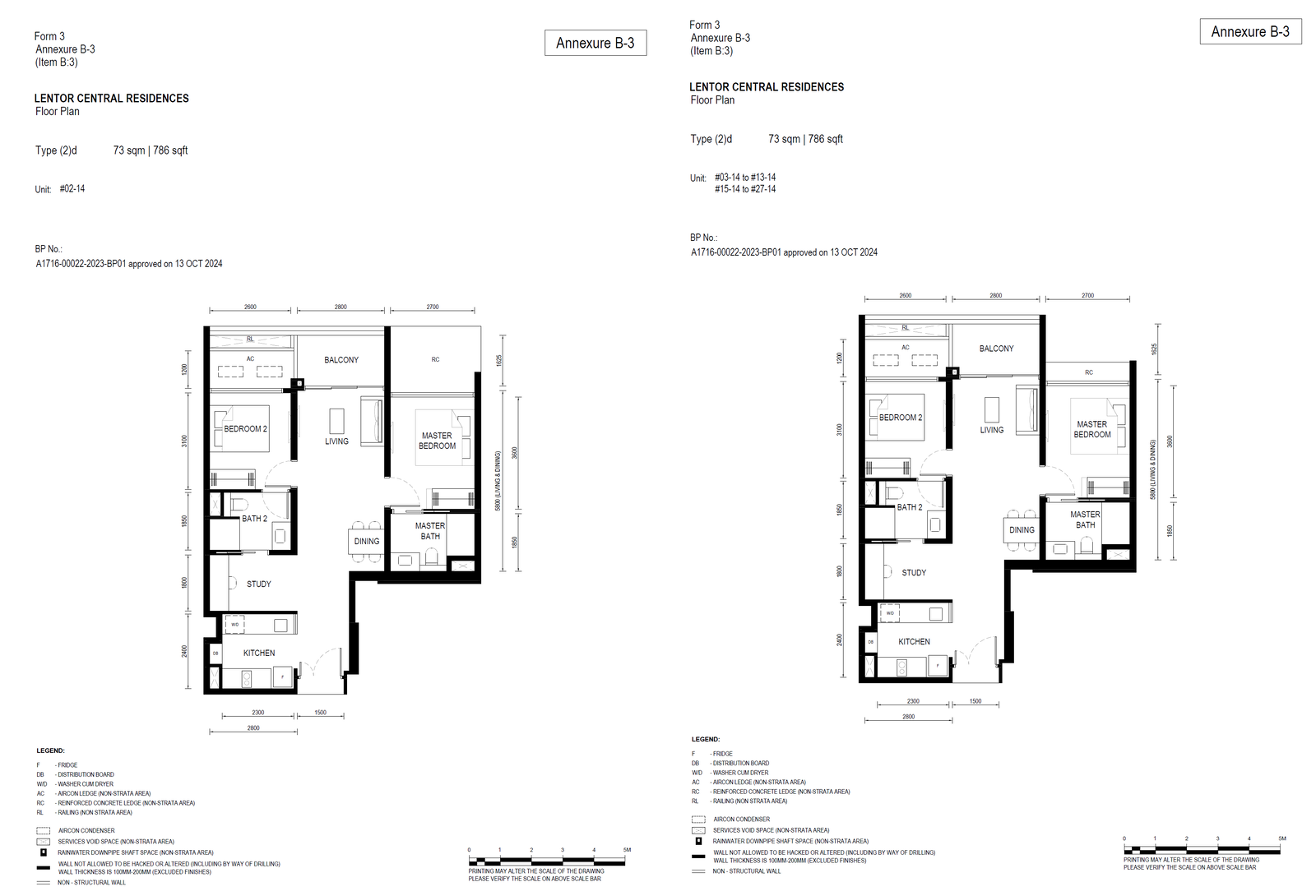 Lentor Central Residences floor plan