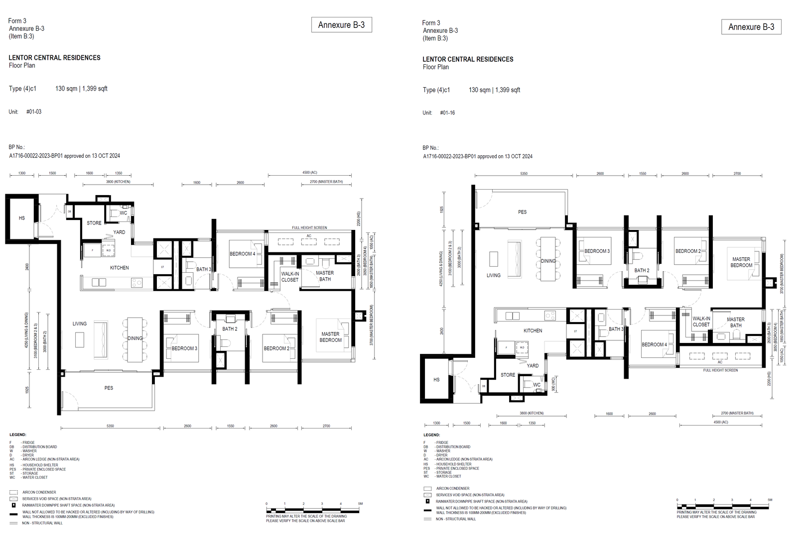 Lentor Central Residences floor plan