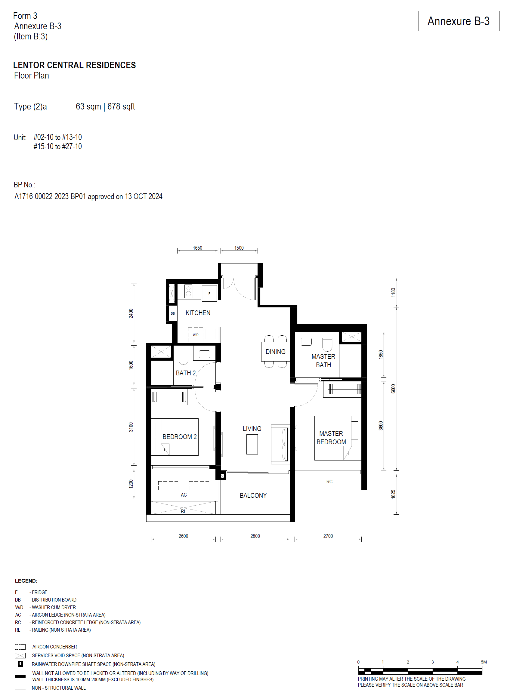 Lentor Central Residences floor plan