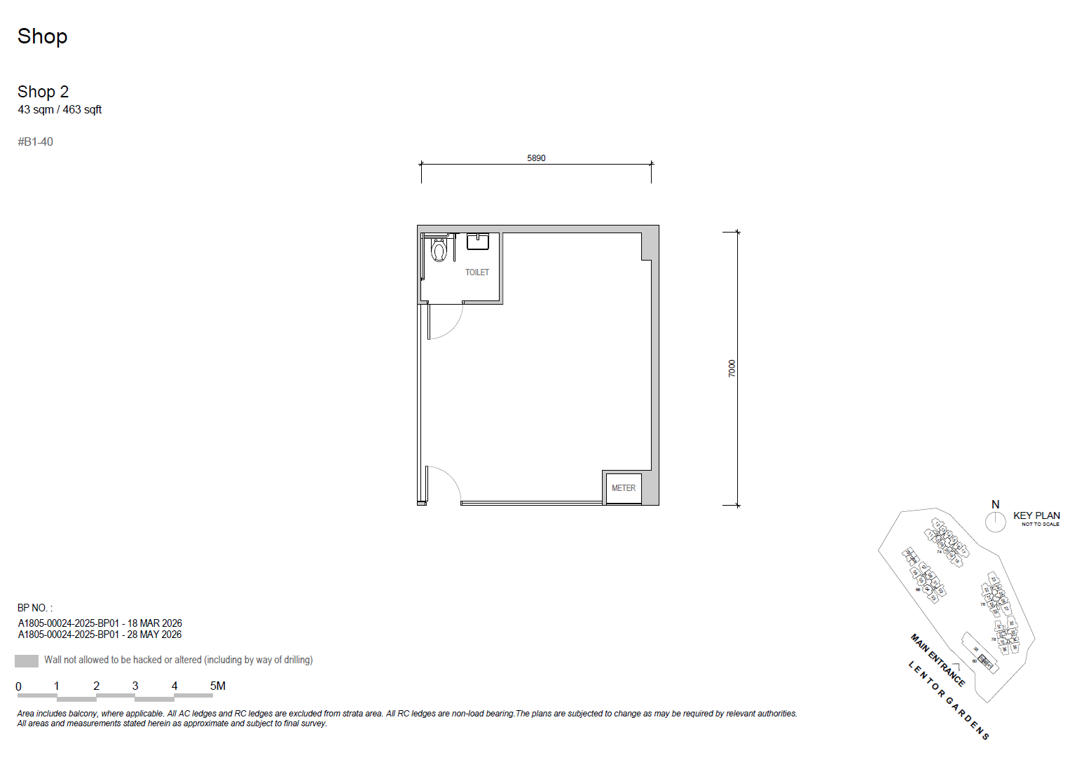 Lentor Gardens Residences floor plan