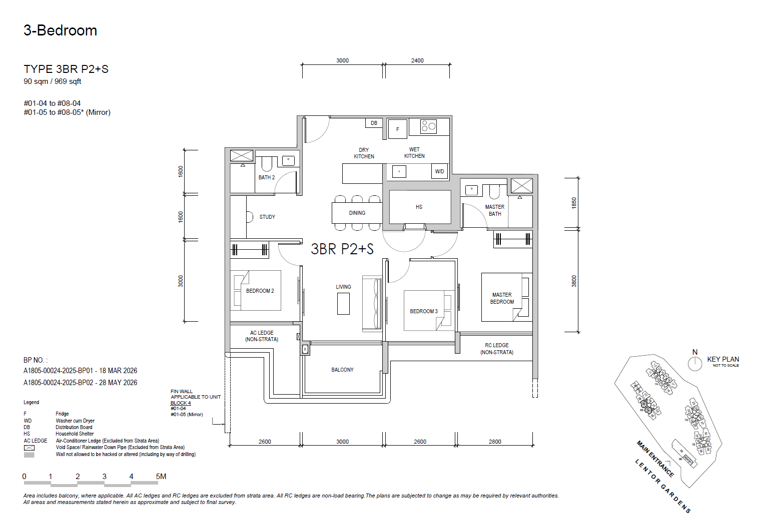 Lentor Gardens Residences floor plan