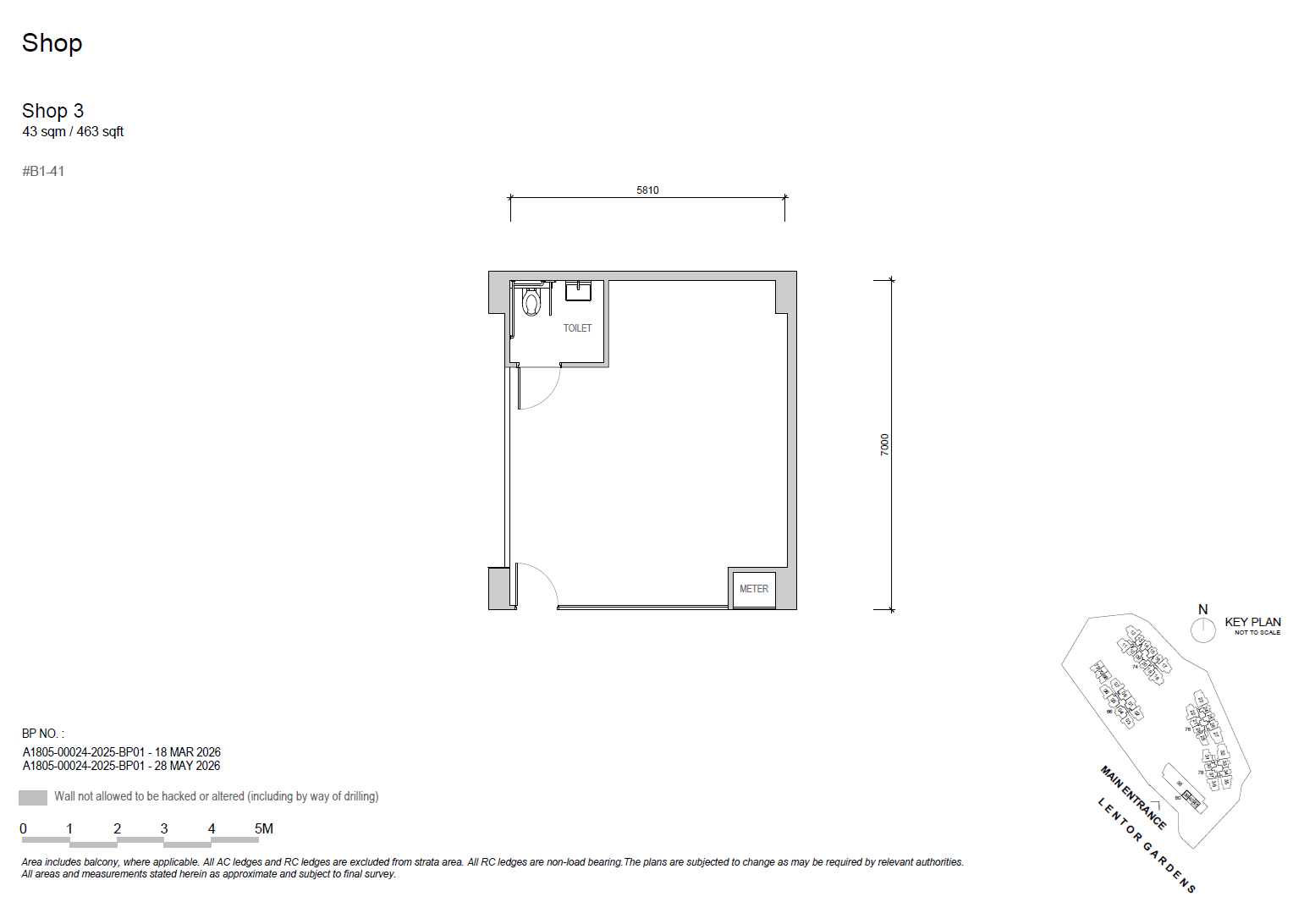 Lentor Gardens Residences floor plan