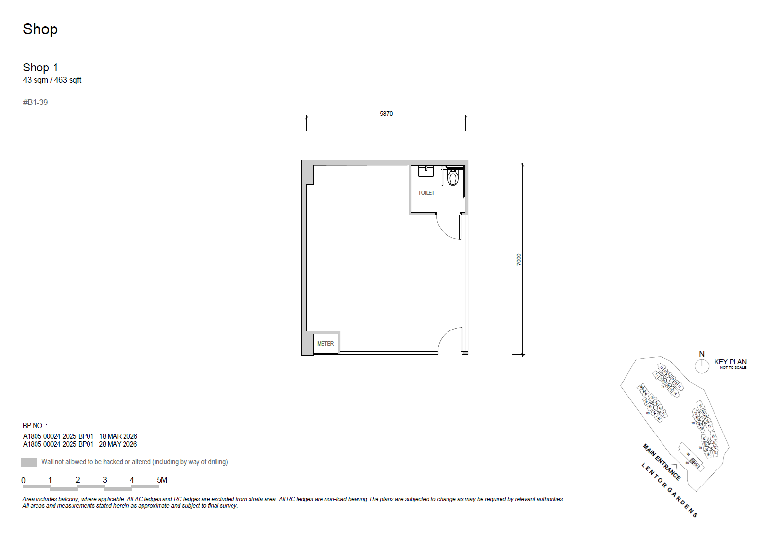 Lentor Gardens Residences floor plan