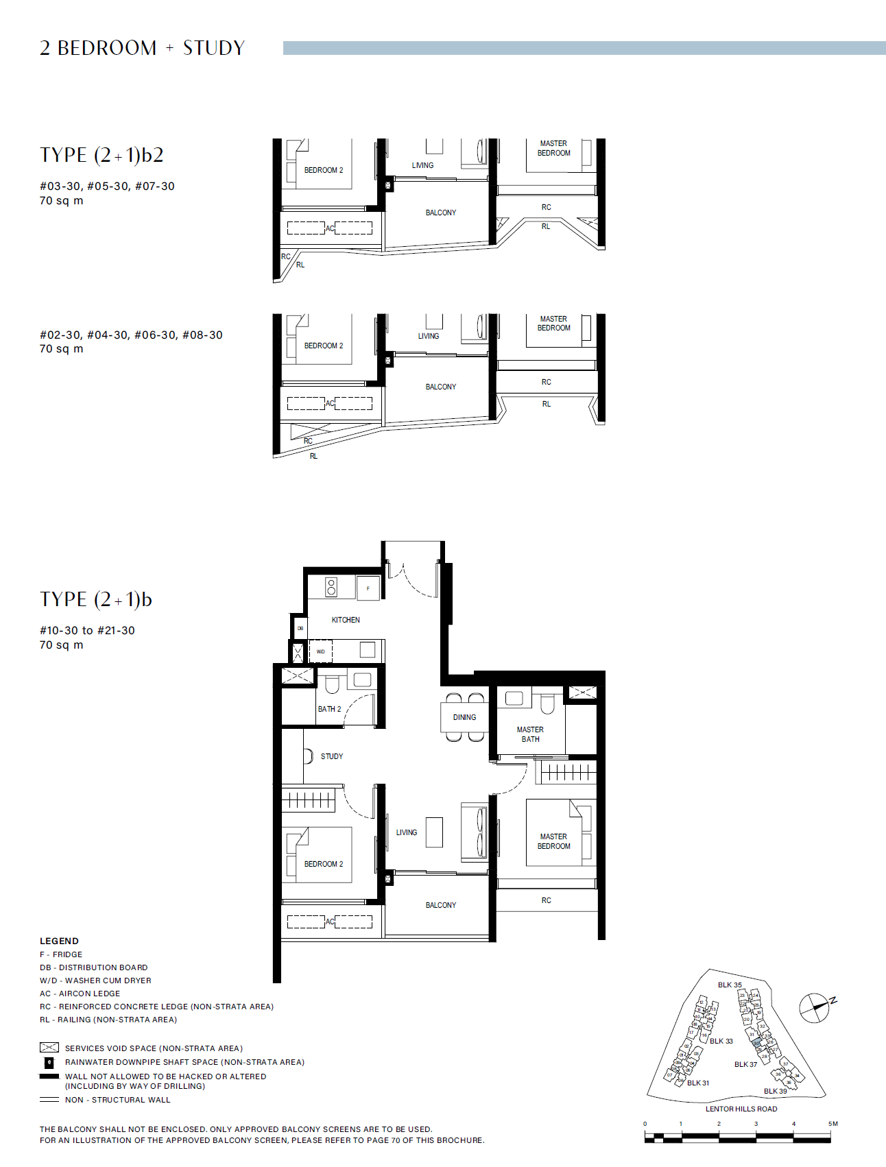 Lentor Hills Residences (2+1)b2 floor plan