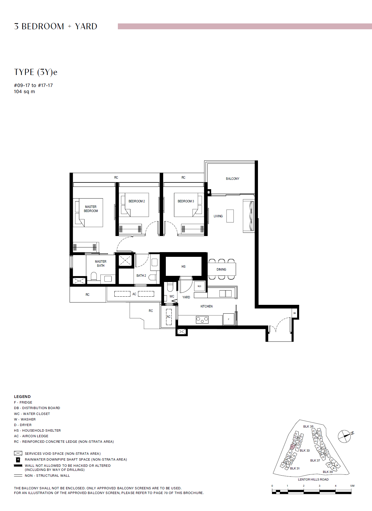 Lentor Hills Residences (3Y)e floor plan