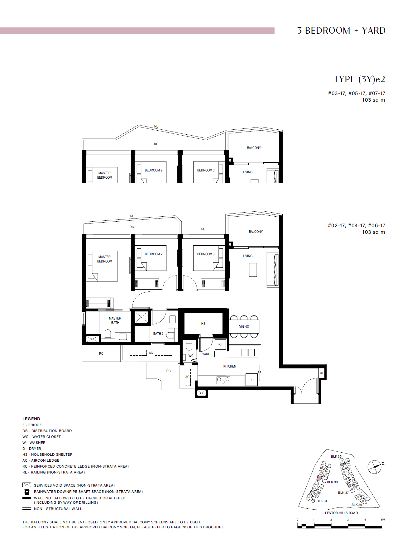 Lentor Hills Residences (3Y)e2 floor plan