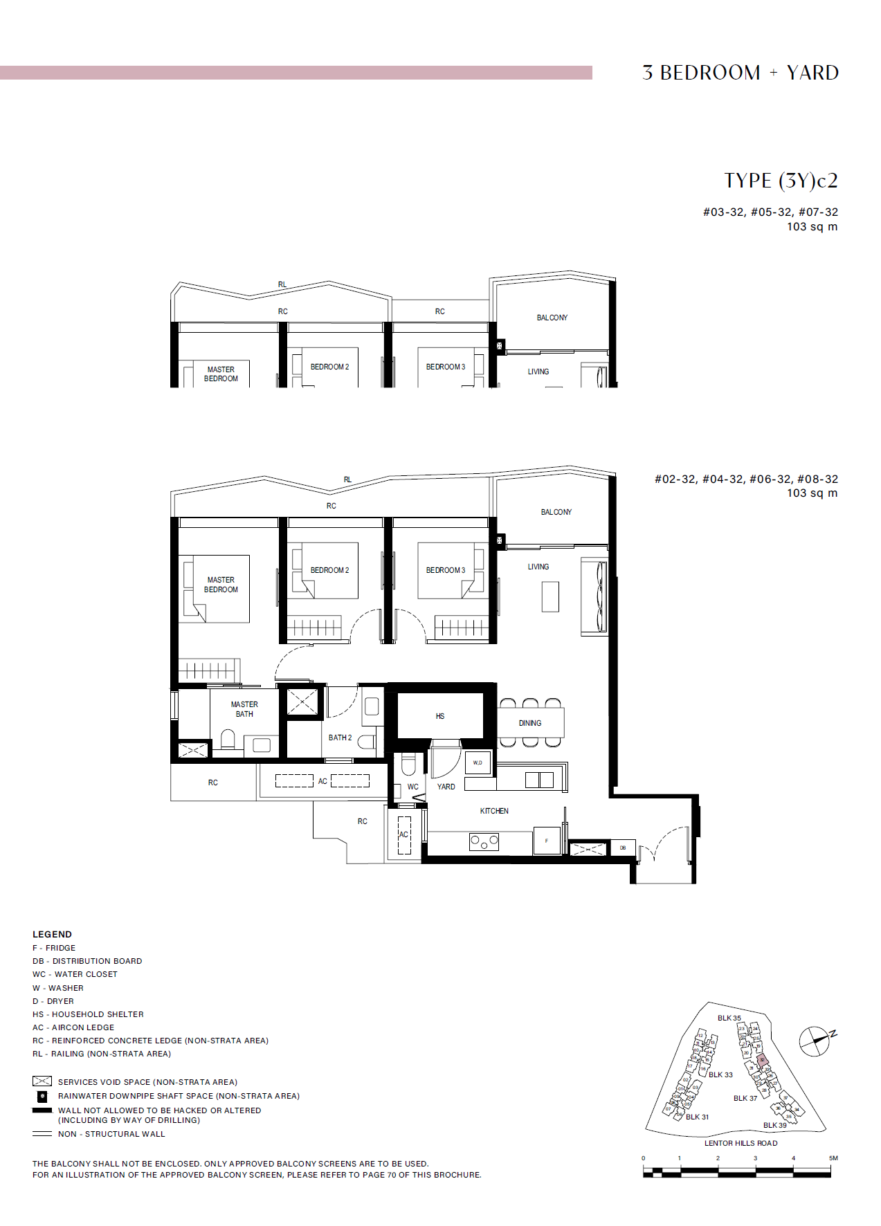 Lentor Hills Residences (3Y)c2 floor plan