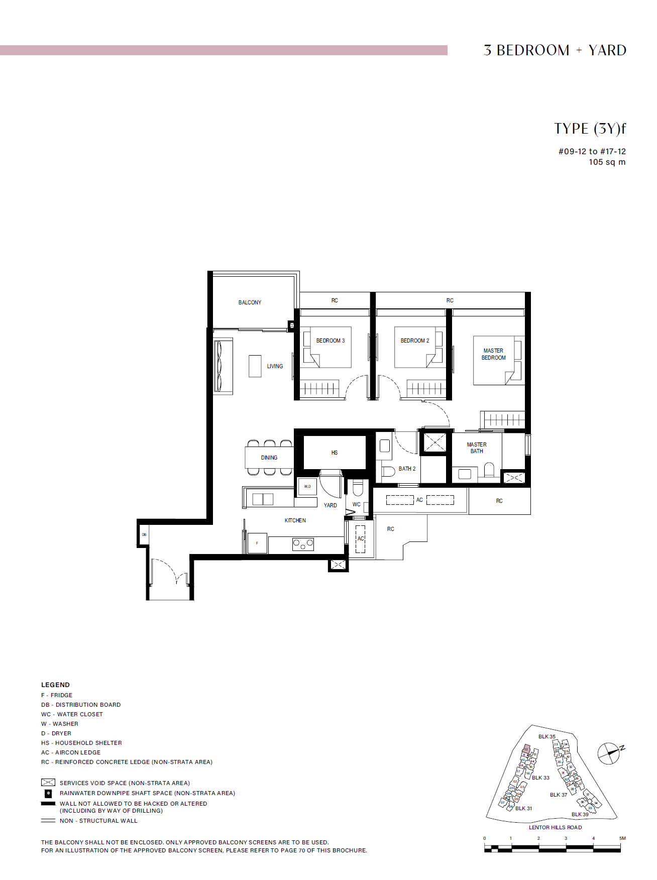 Lentor Hills Residences (3Y)f floor plan