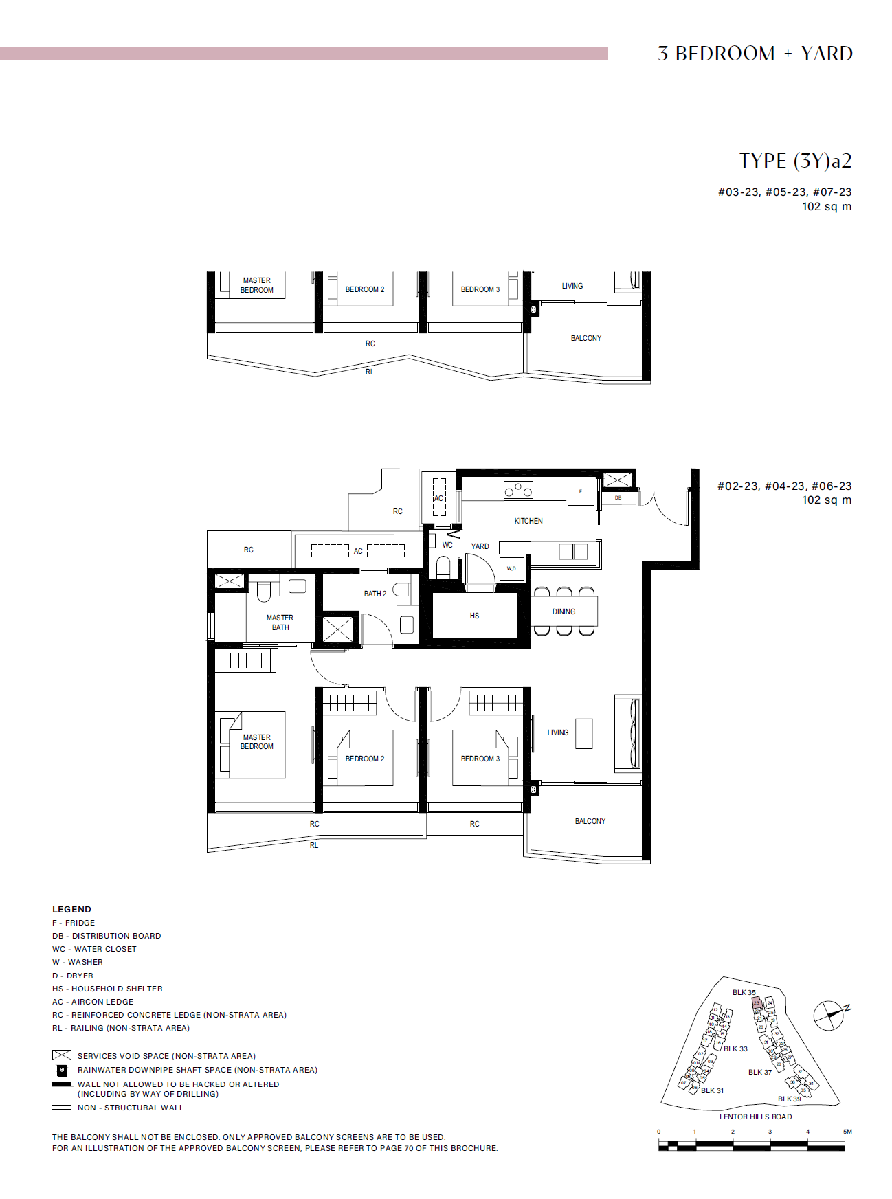Lentor Hills Residences (3Y)a2 floor plan