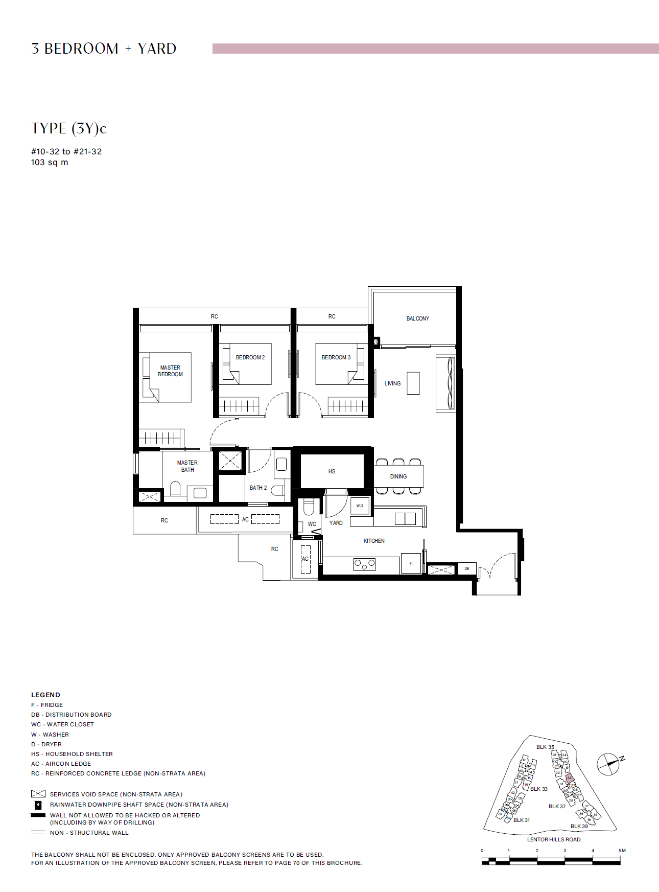 Lentor Hills Residences (3Y)c floor plan