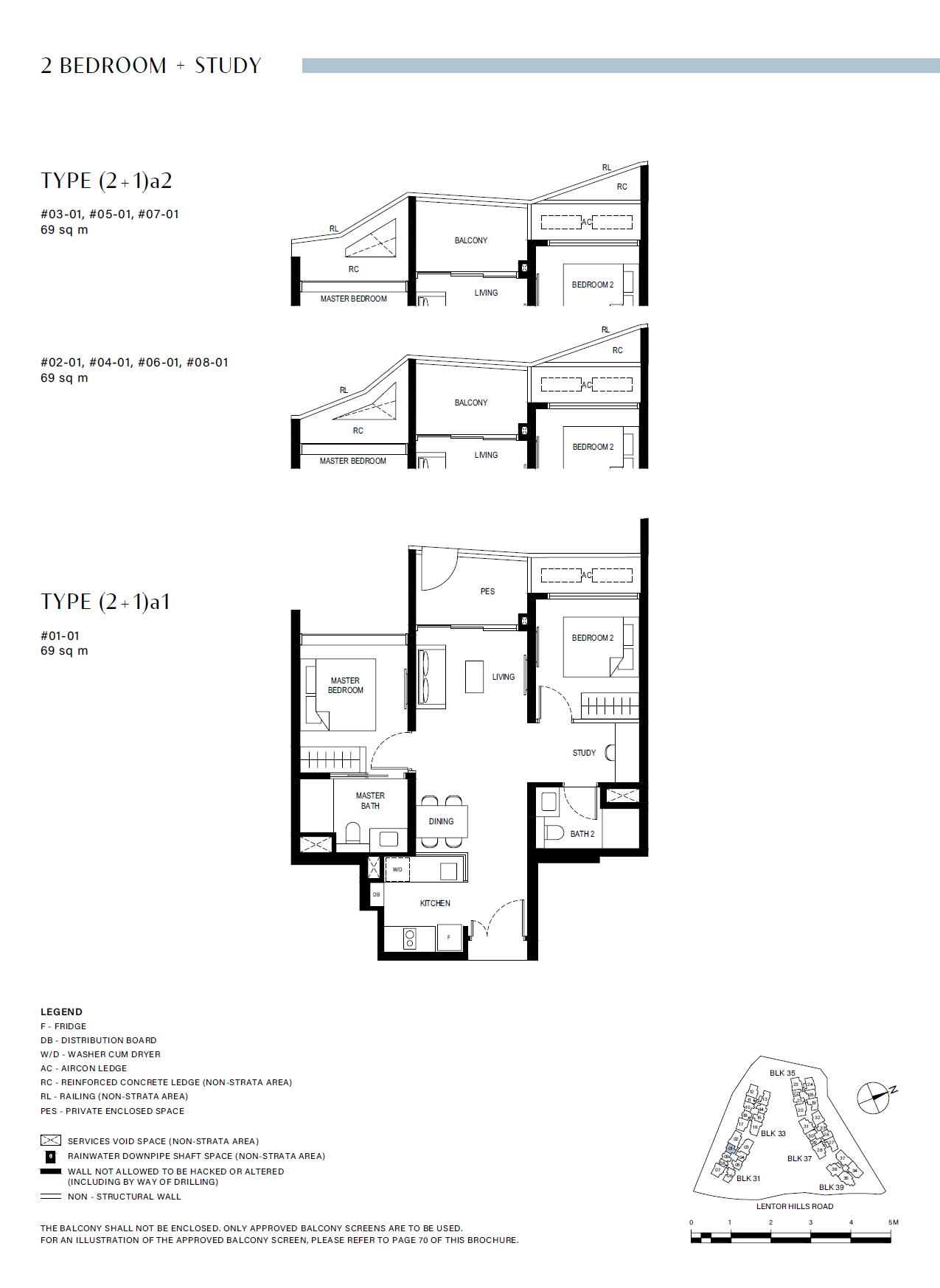 Lentor Hills Residences (2+1)a1 floor plan