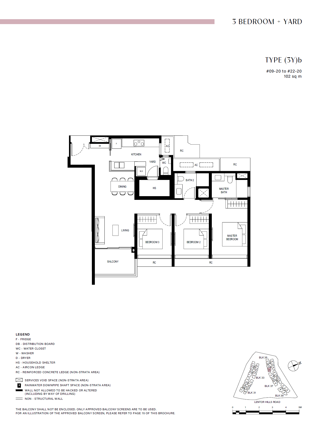 Lentor Hills Residences (3Y)b floor plan