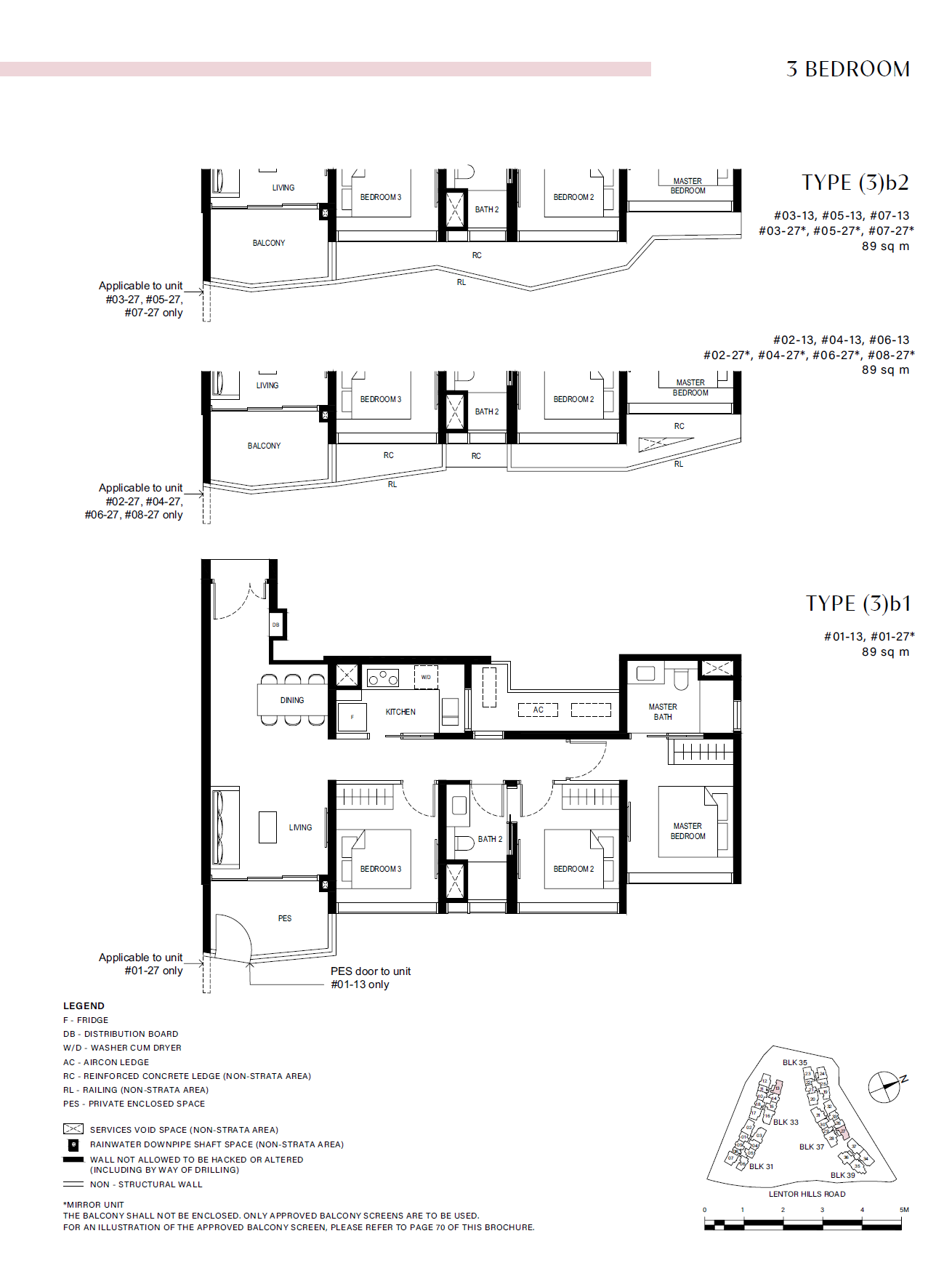 Lentor Hills Residences (3)b1 floor plan
