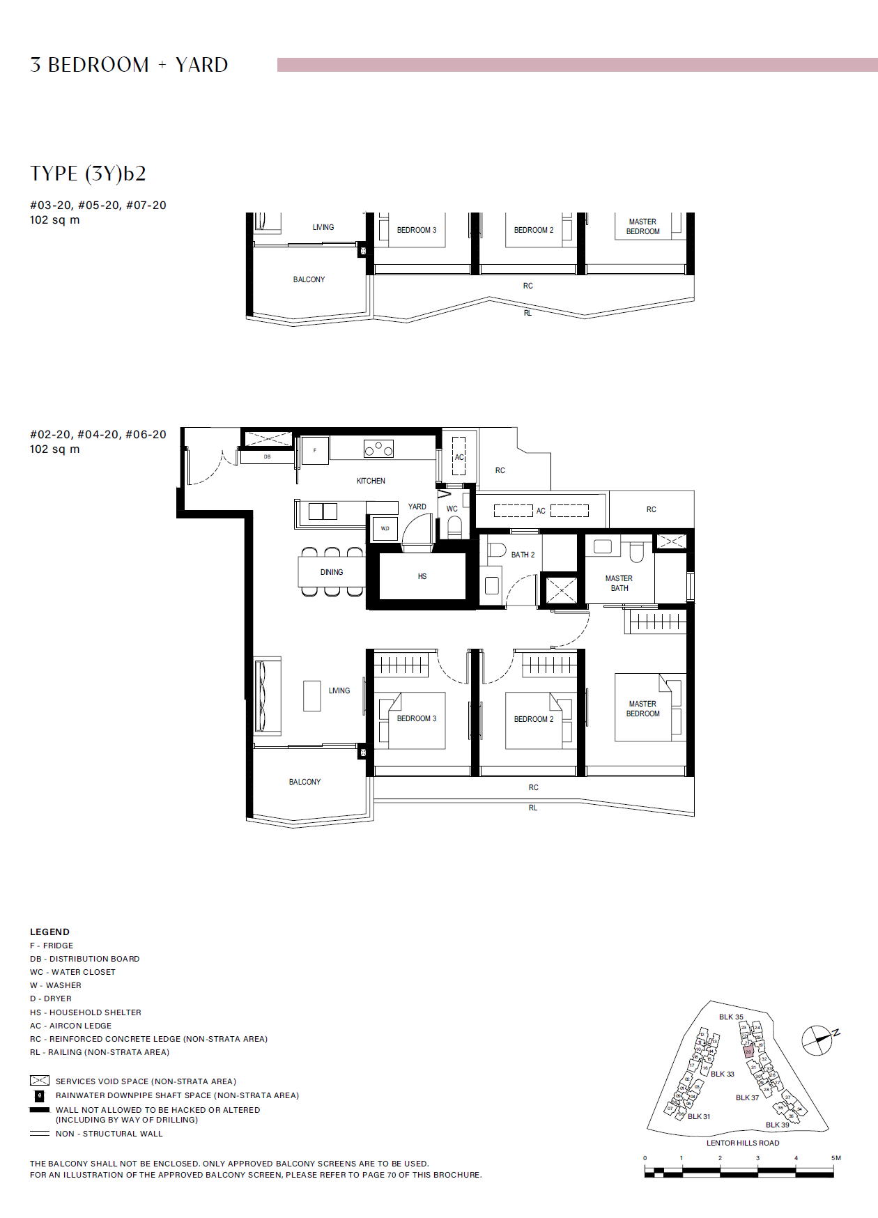 Lentor Hills Residences (3Y)b2 floor plan