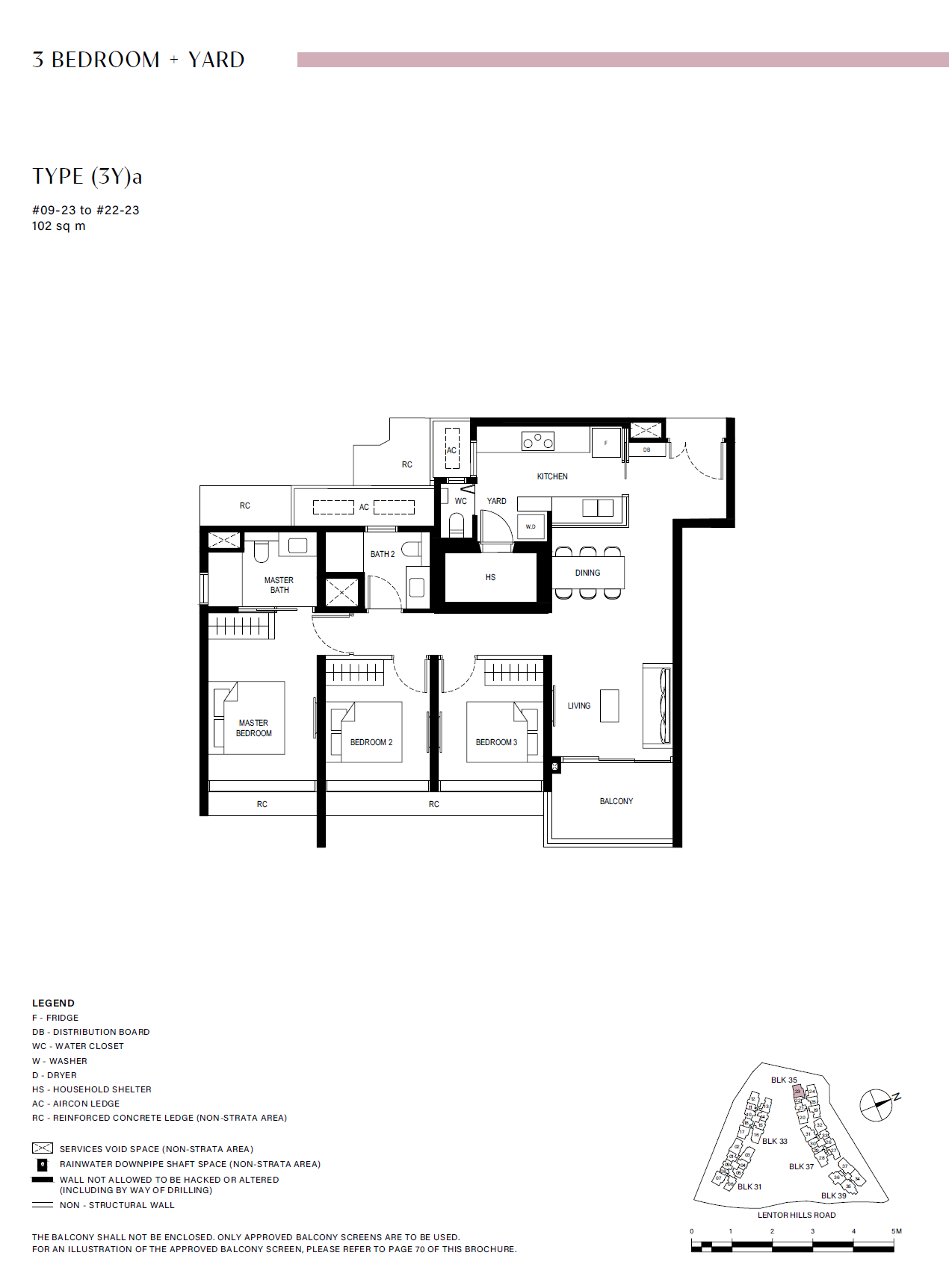 Lentor Hills Residences (3Y)a floor plan