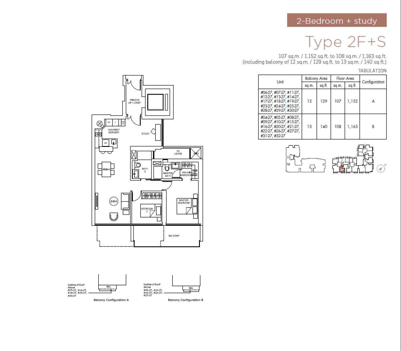 Marina One Residences floor plan