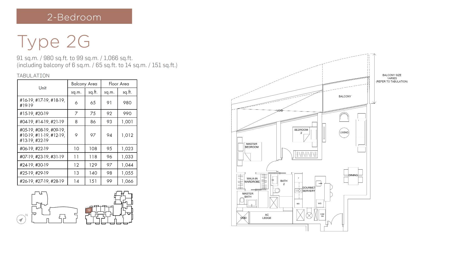Marina One Residences floor plan