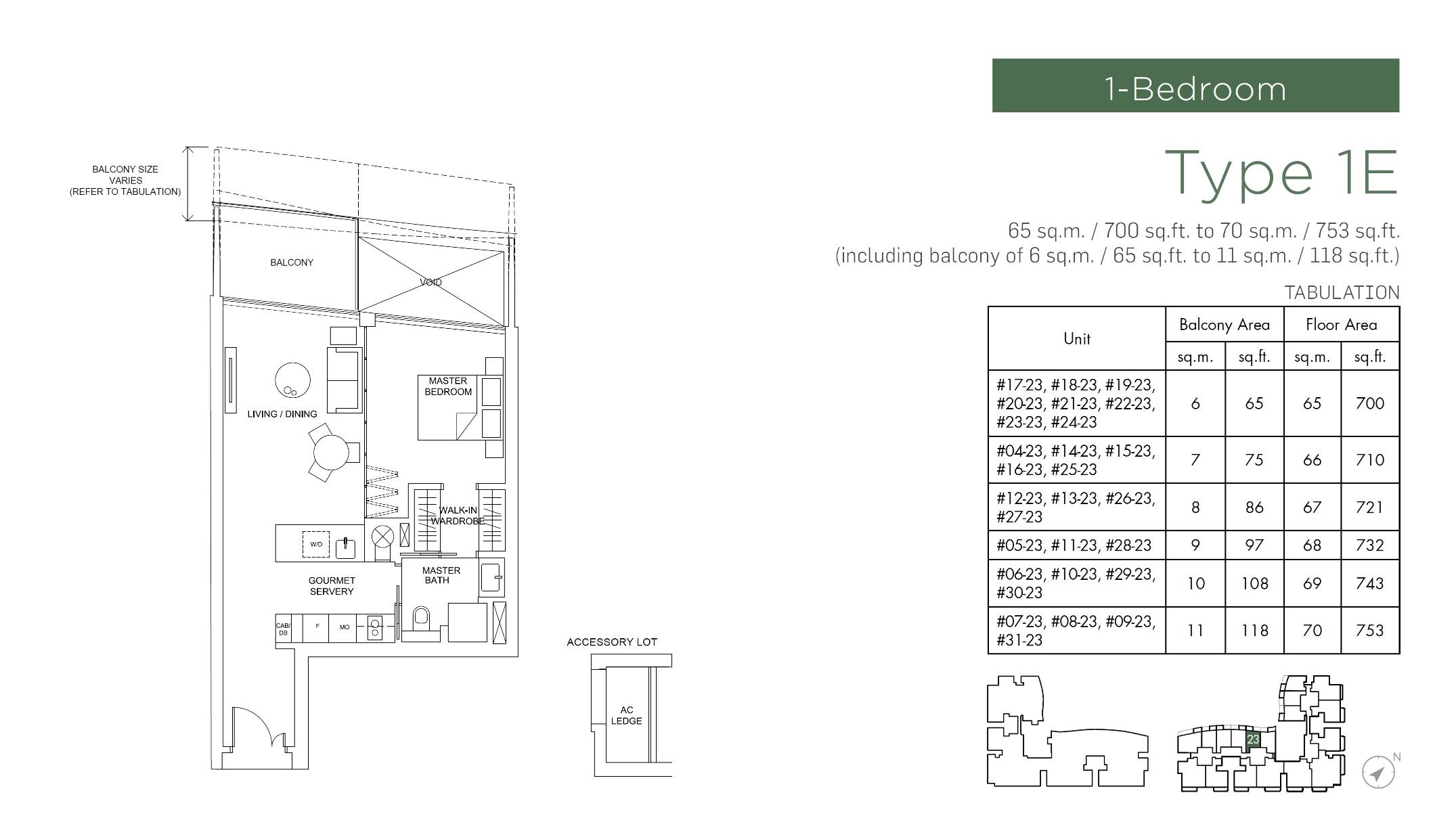 Marina One Residences floor plan