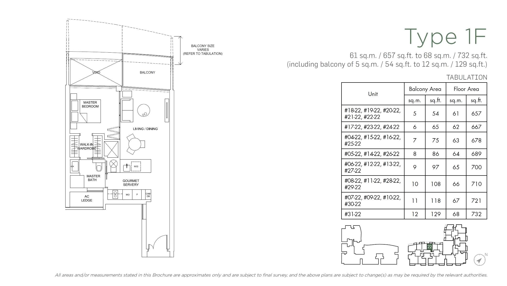 Marina One Residences floor plan