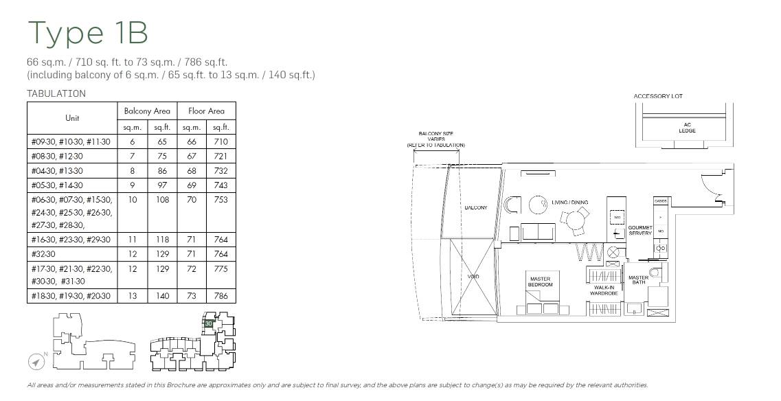 Marina One Residences floor plan