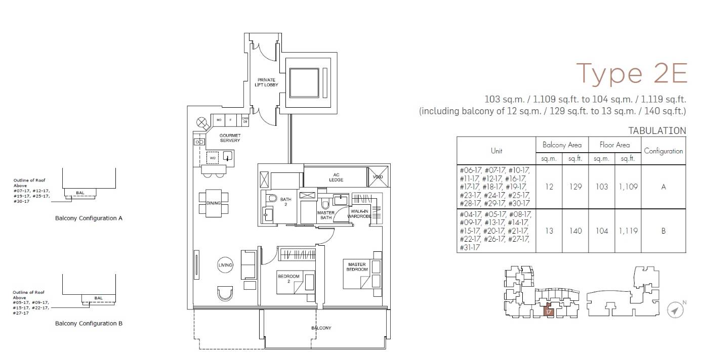 Marina One Residences floor plan