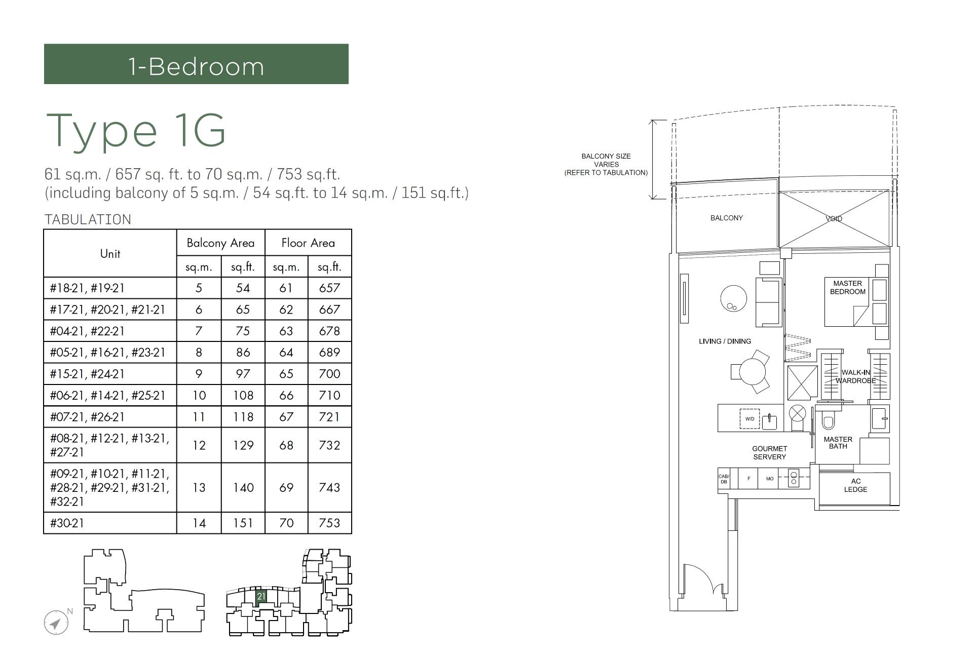 Marina One Residences floor plan