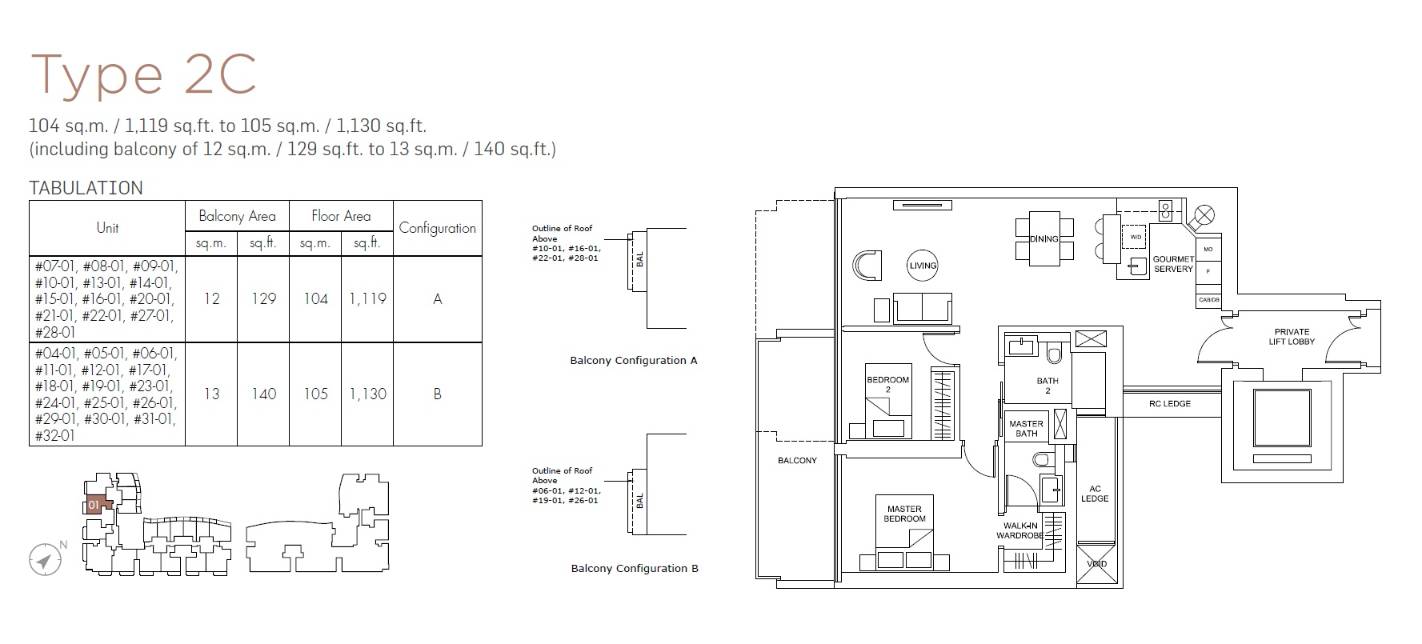 Marina One Residences floor plan